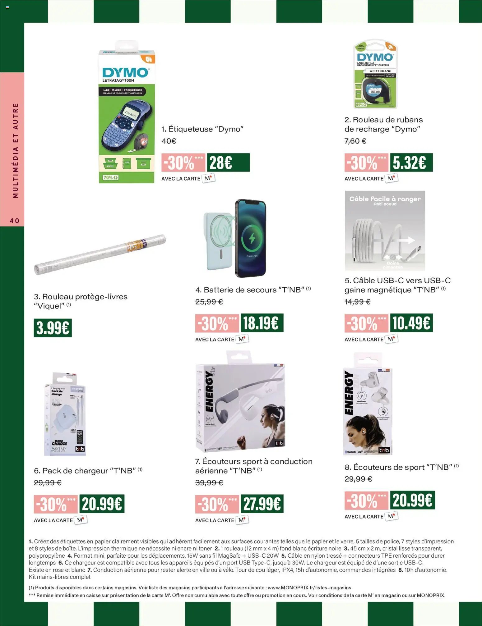 Monoprix - Guide de rentree