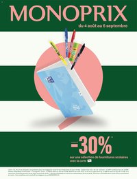 Monoprix - Guide de rentree