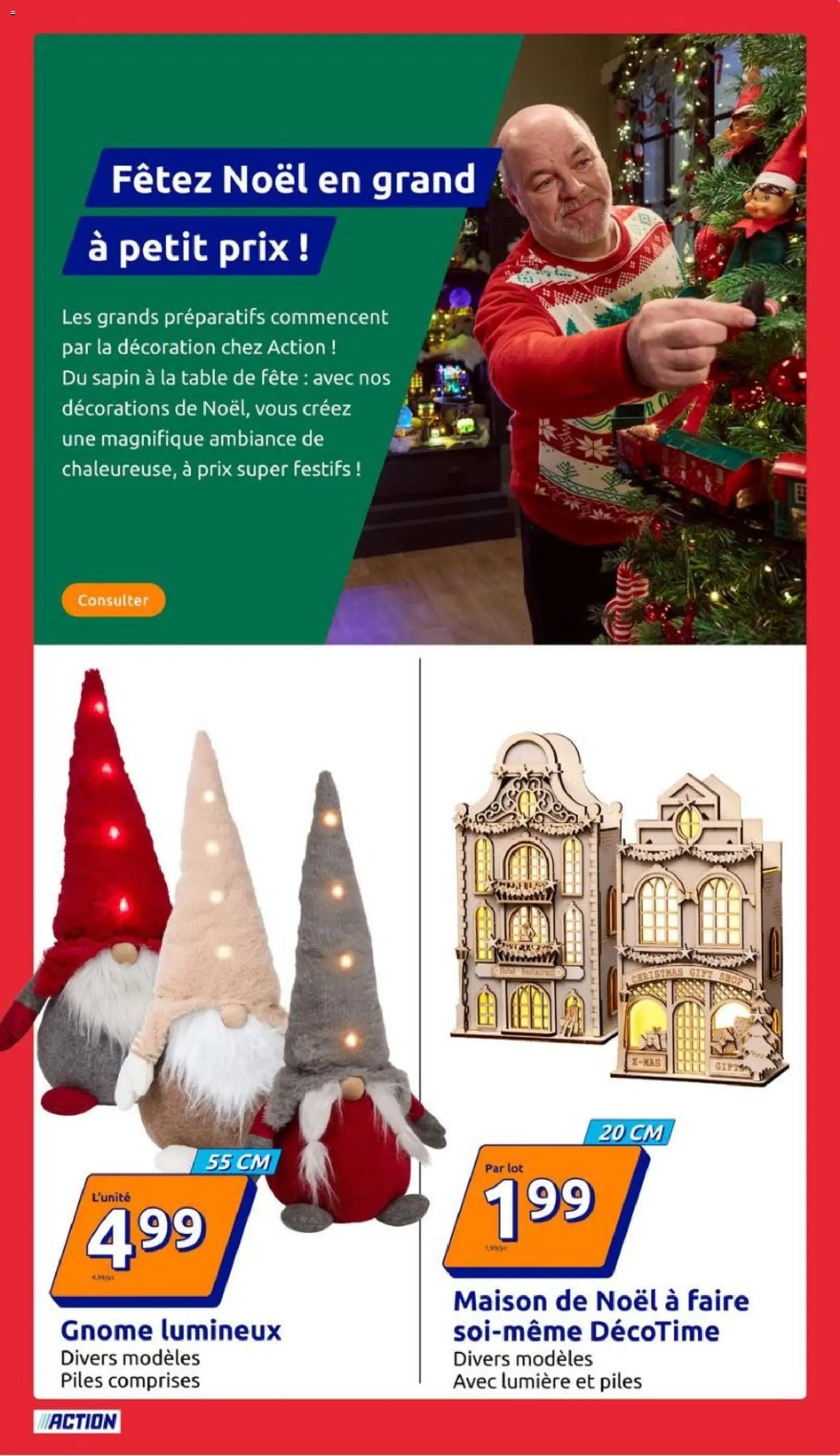 Action catalogue de la semaine