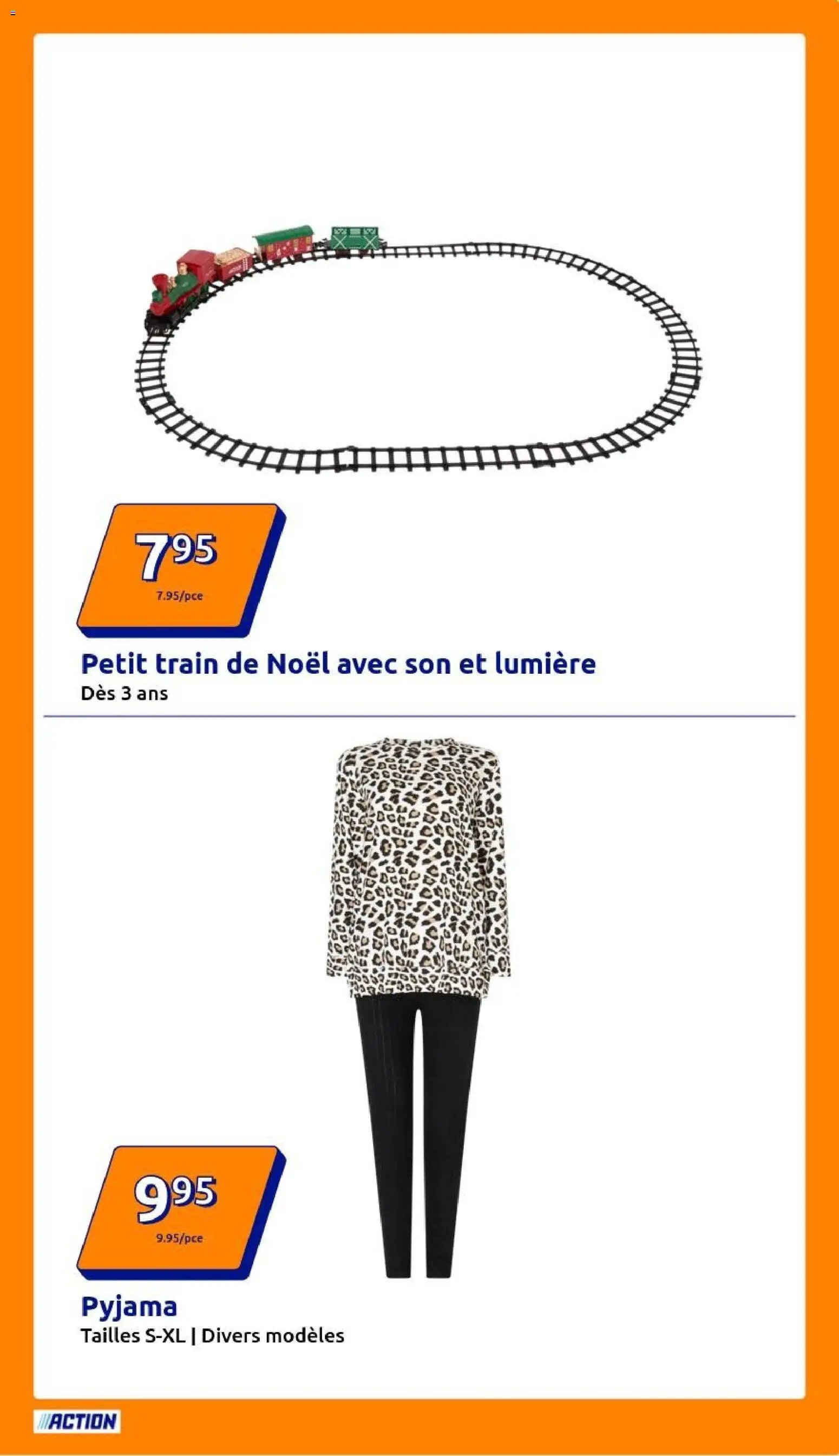 Action catalogue de la semaine