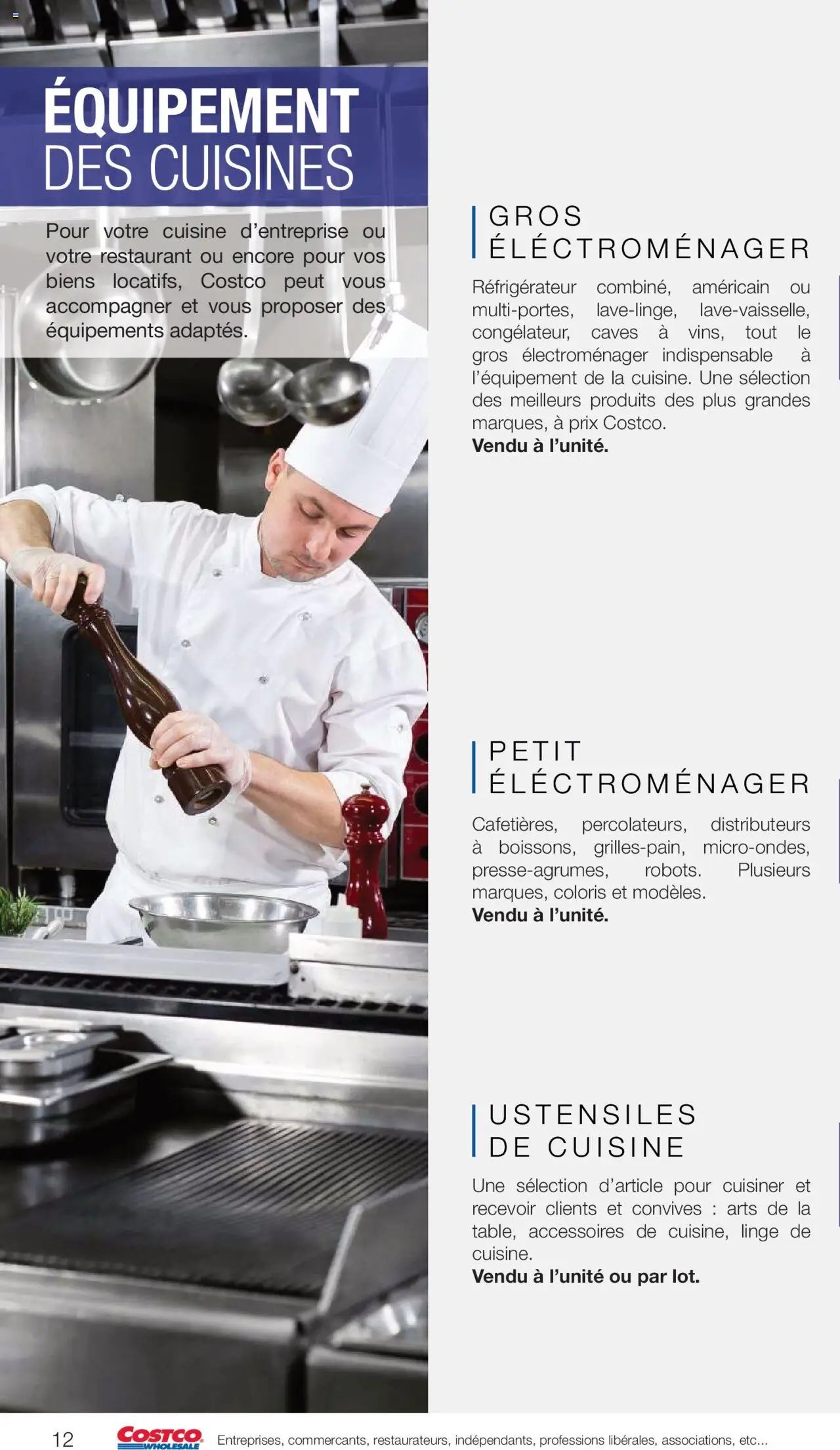 Costco catalogue dédié aux professionnels (2025-07-17 - 2025-08-18)