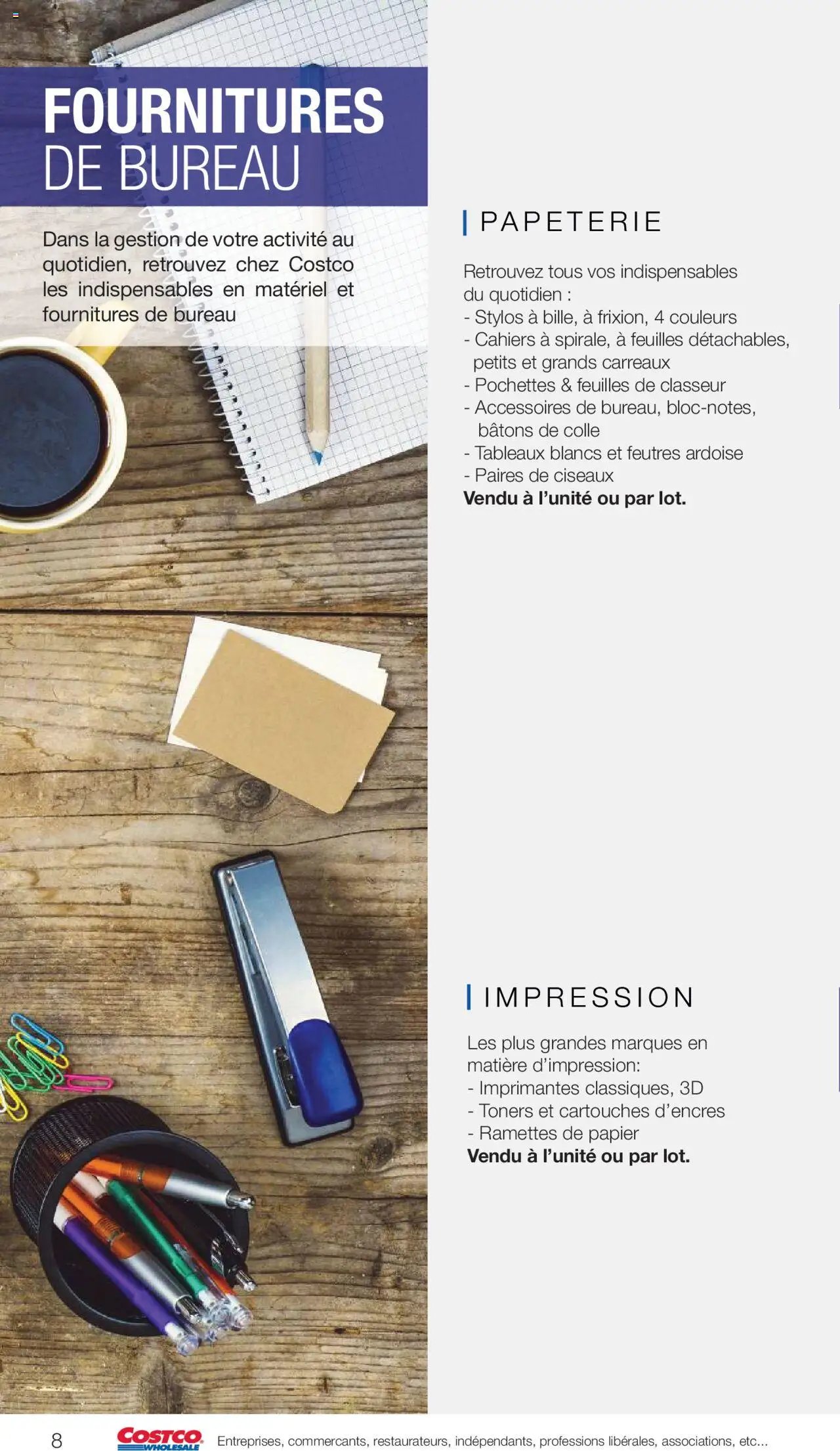 Costco catalogue dédié aux professionnels (2025-07-17 - 2025-08-18)