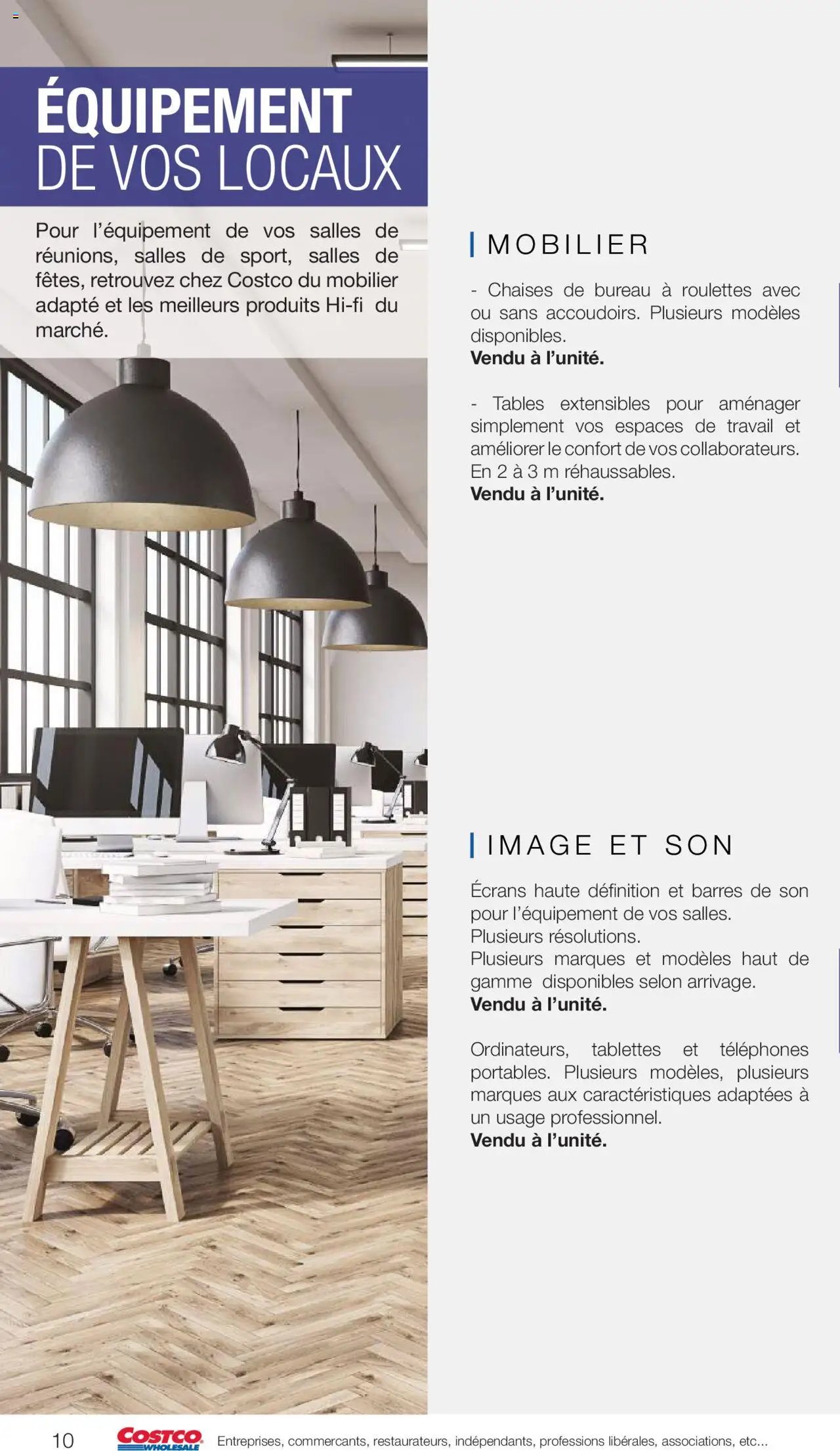 Costco catalogue dédié aux professionnels (2025-07-17 - 2025-08-18)