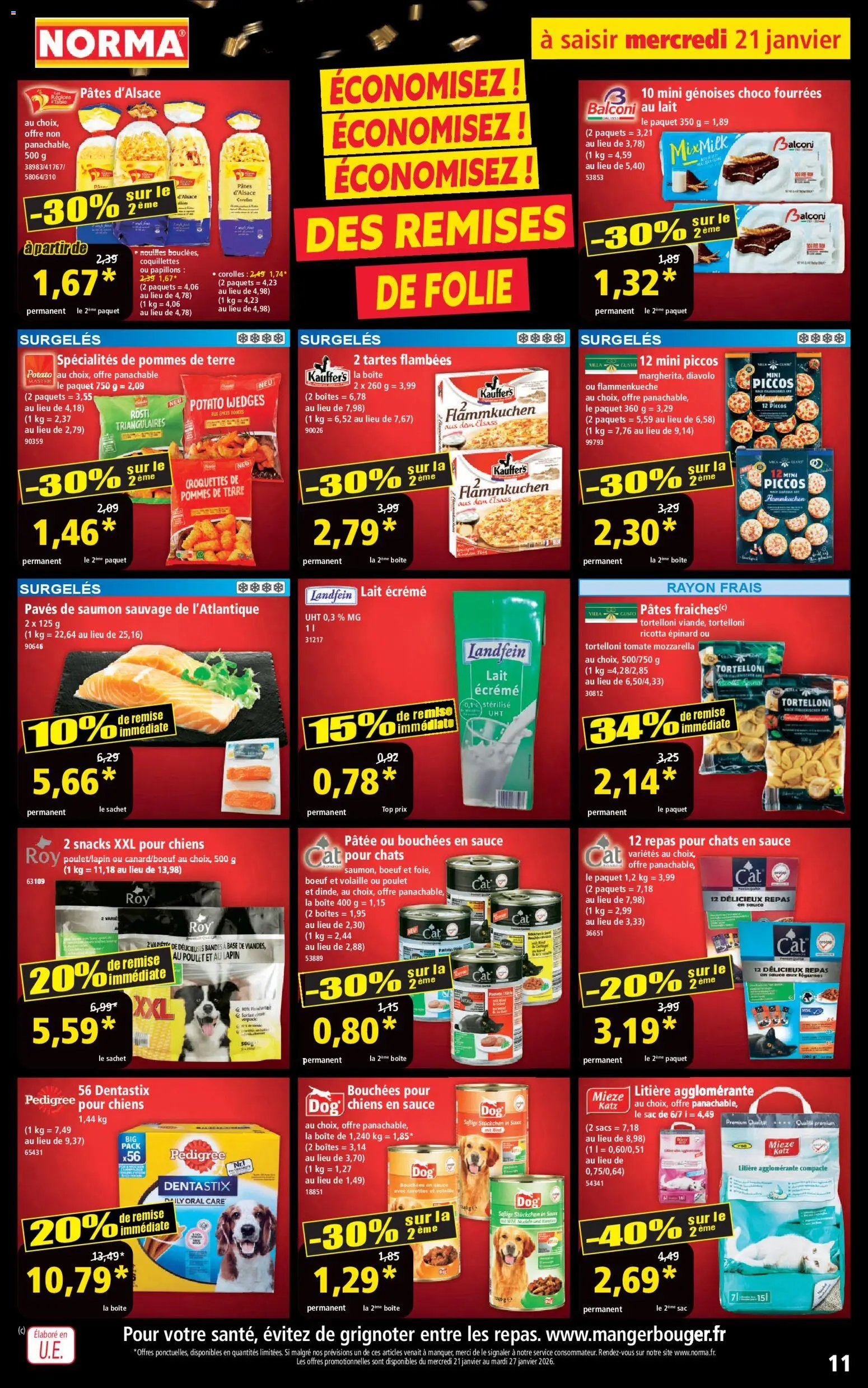 Norma catalogue (2026-01-21 - 2026-01-27)