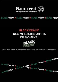 Gamm vert Black Friday