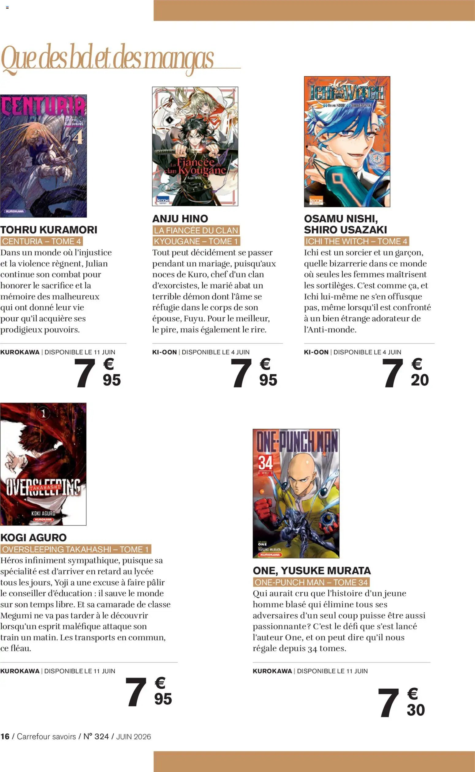 Carrefour contact Magazine