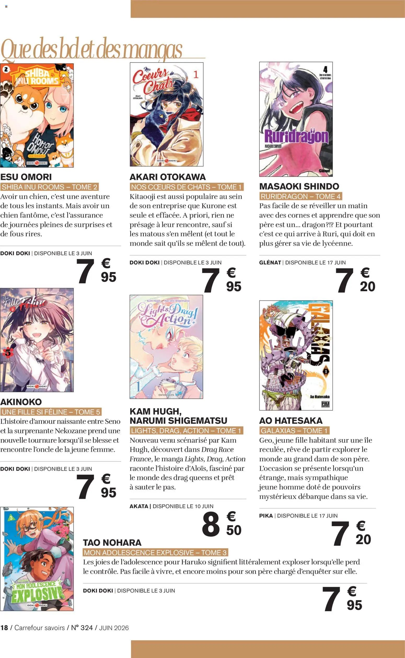 Carrefour contact Magazine