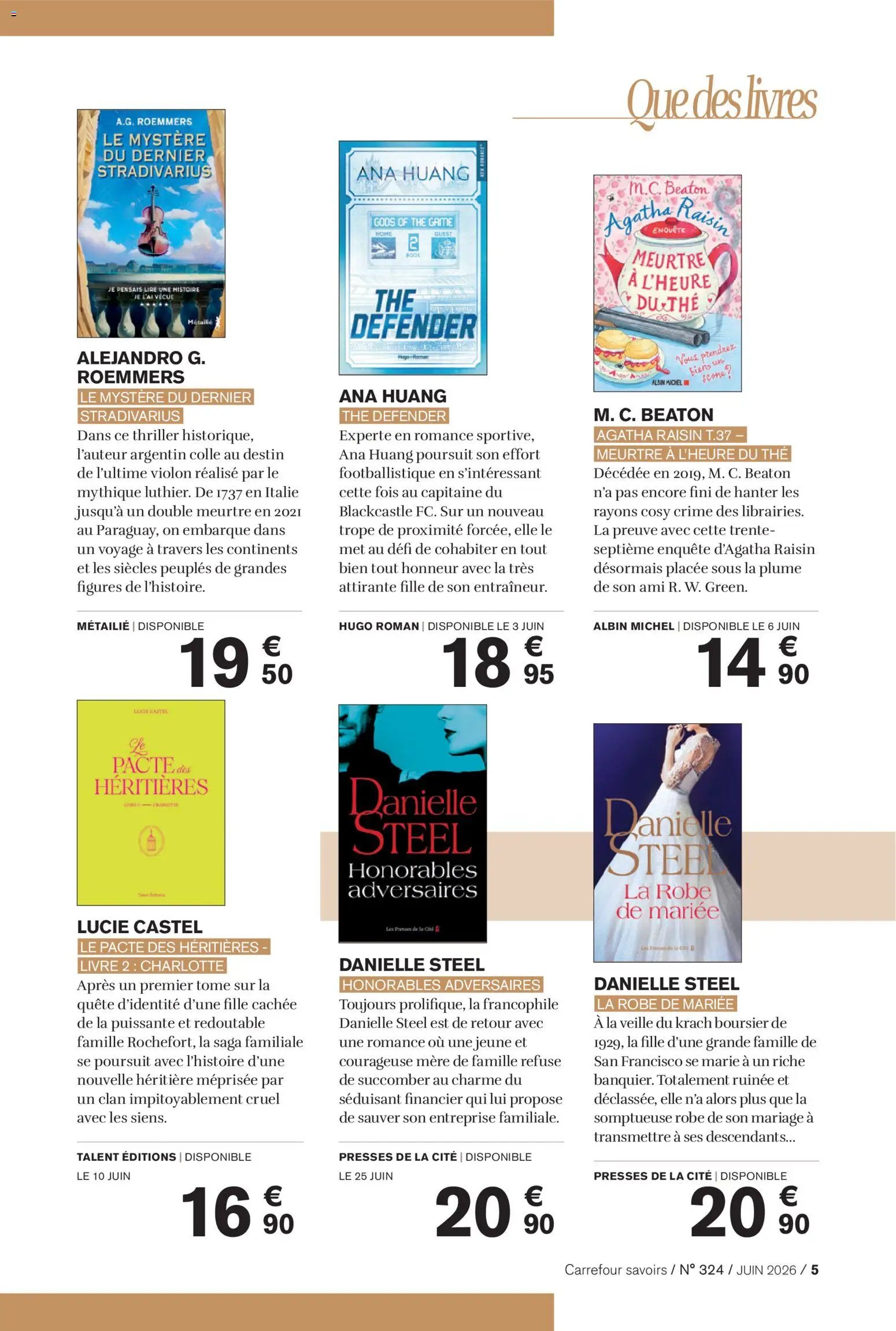 Carrefour contact Magazine
