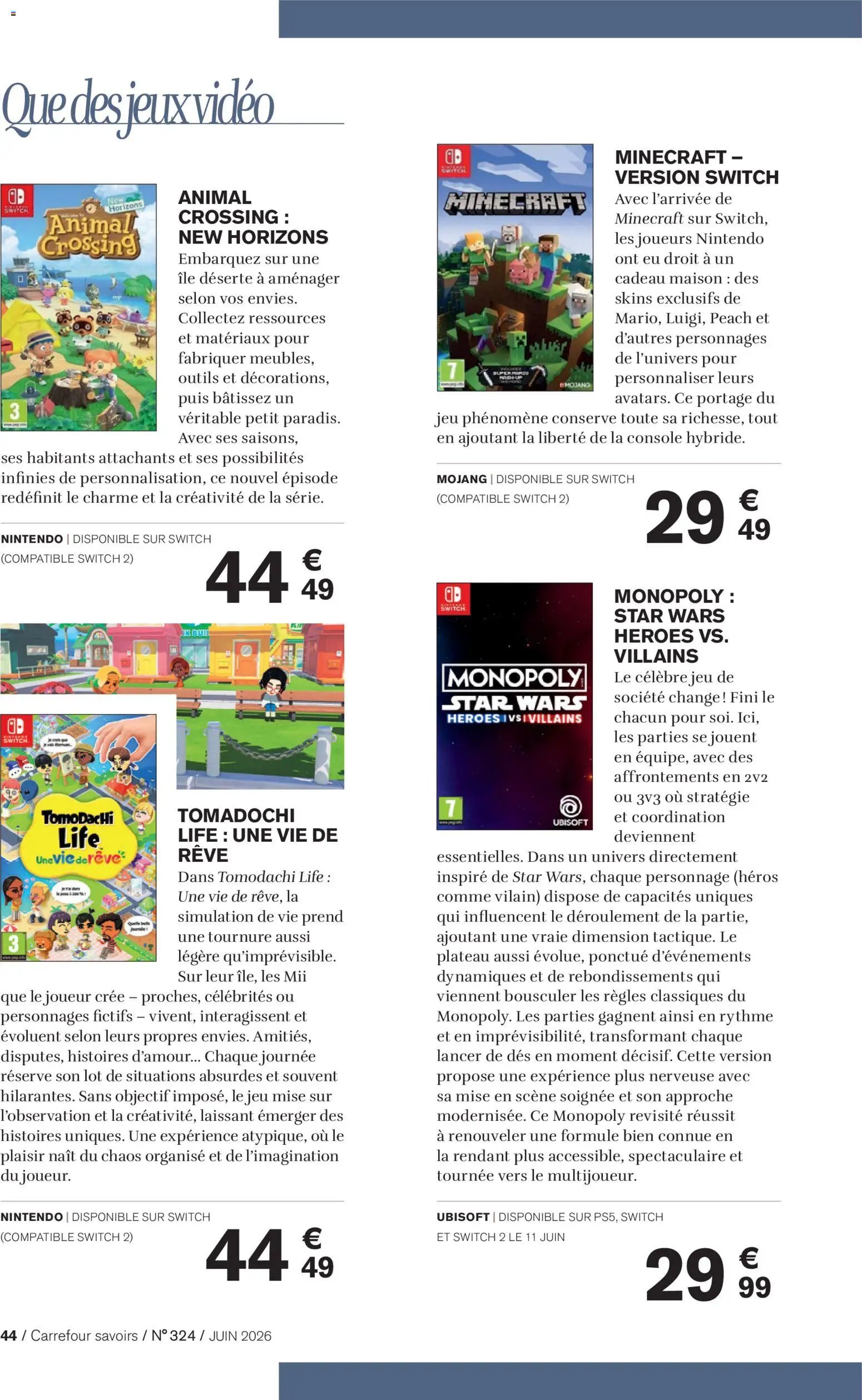 Carrefour contact Magazine