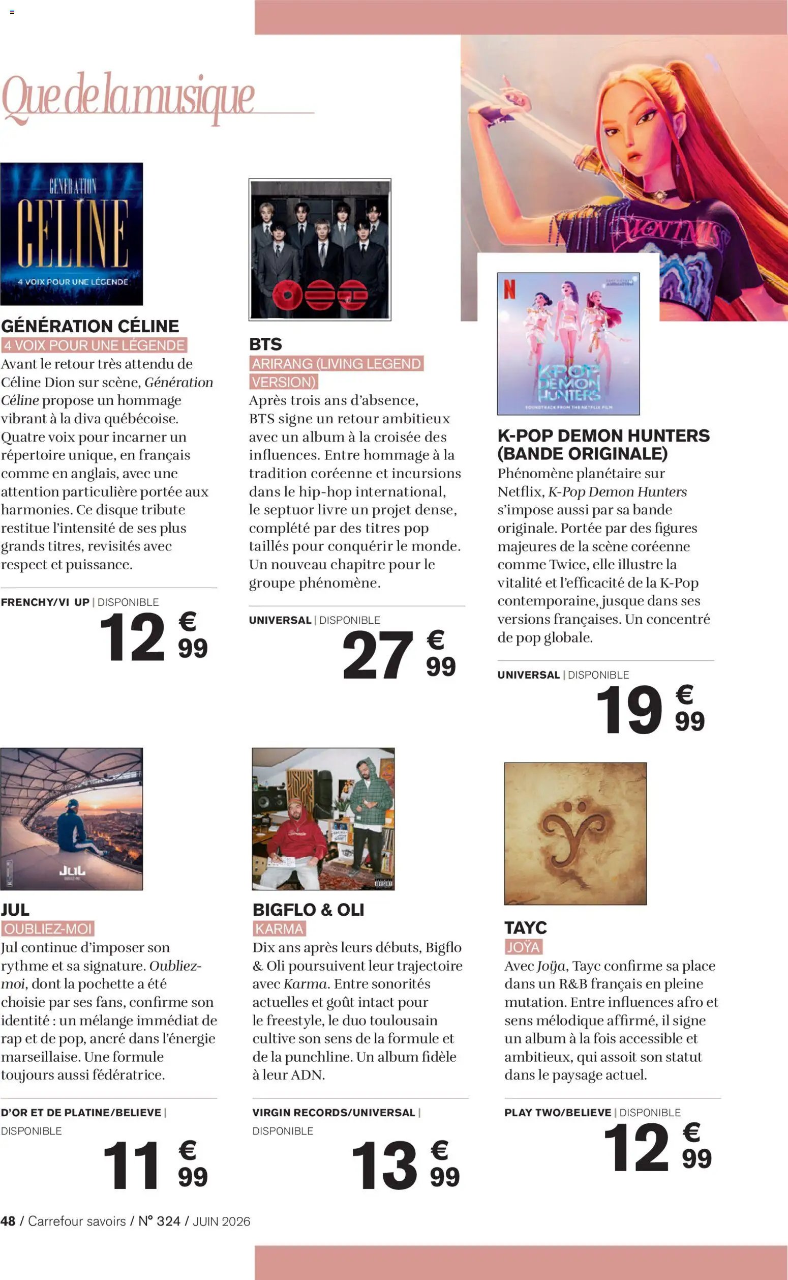 Carrefour contact Magazine