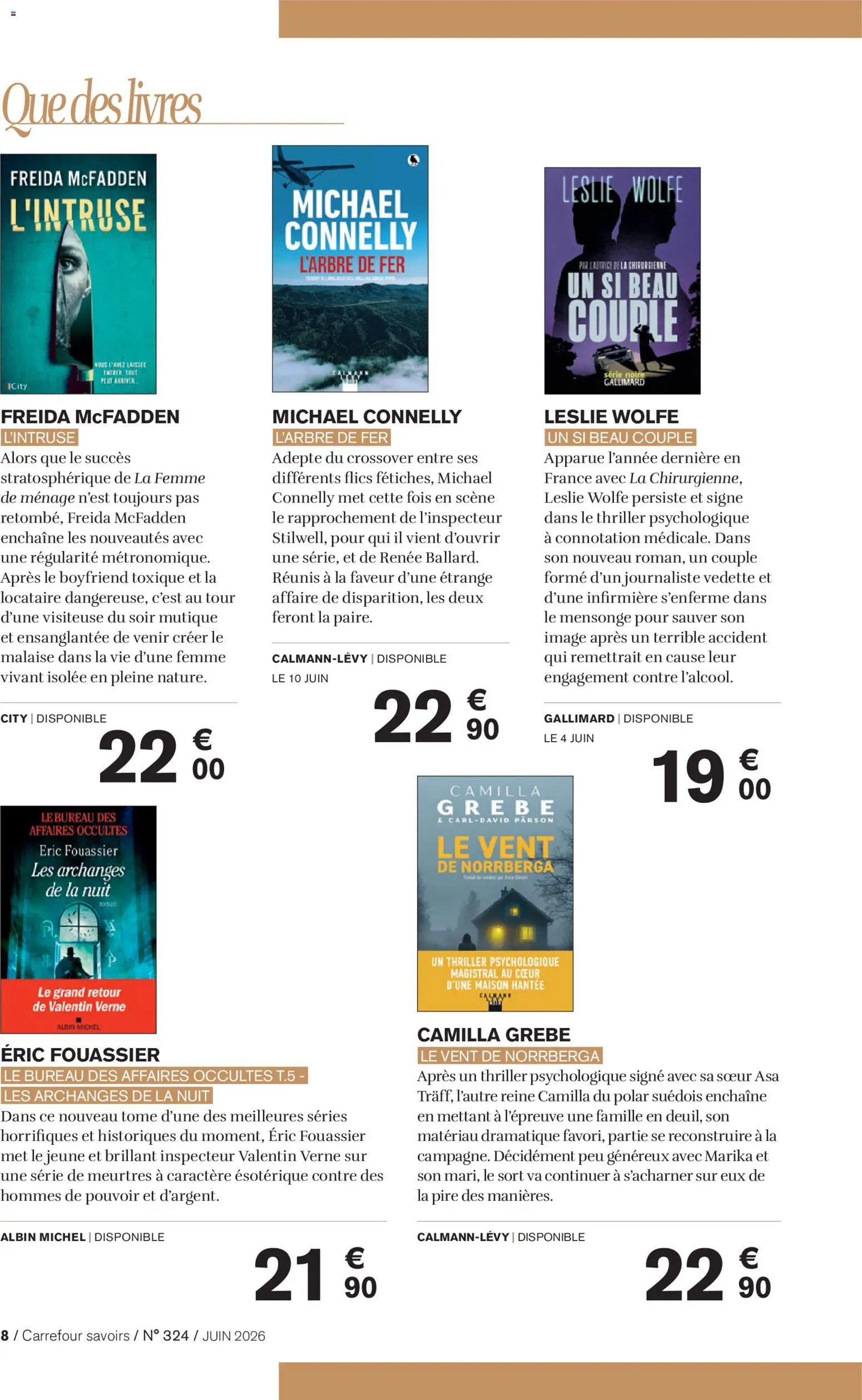 Carrefour contact Magazine
