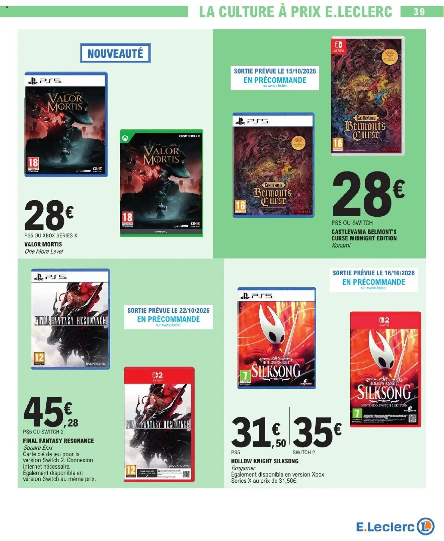 E.Leclerc catalogue