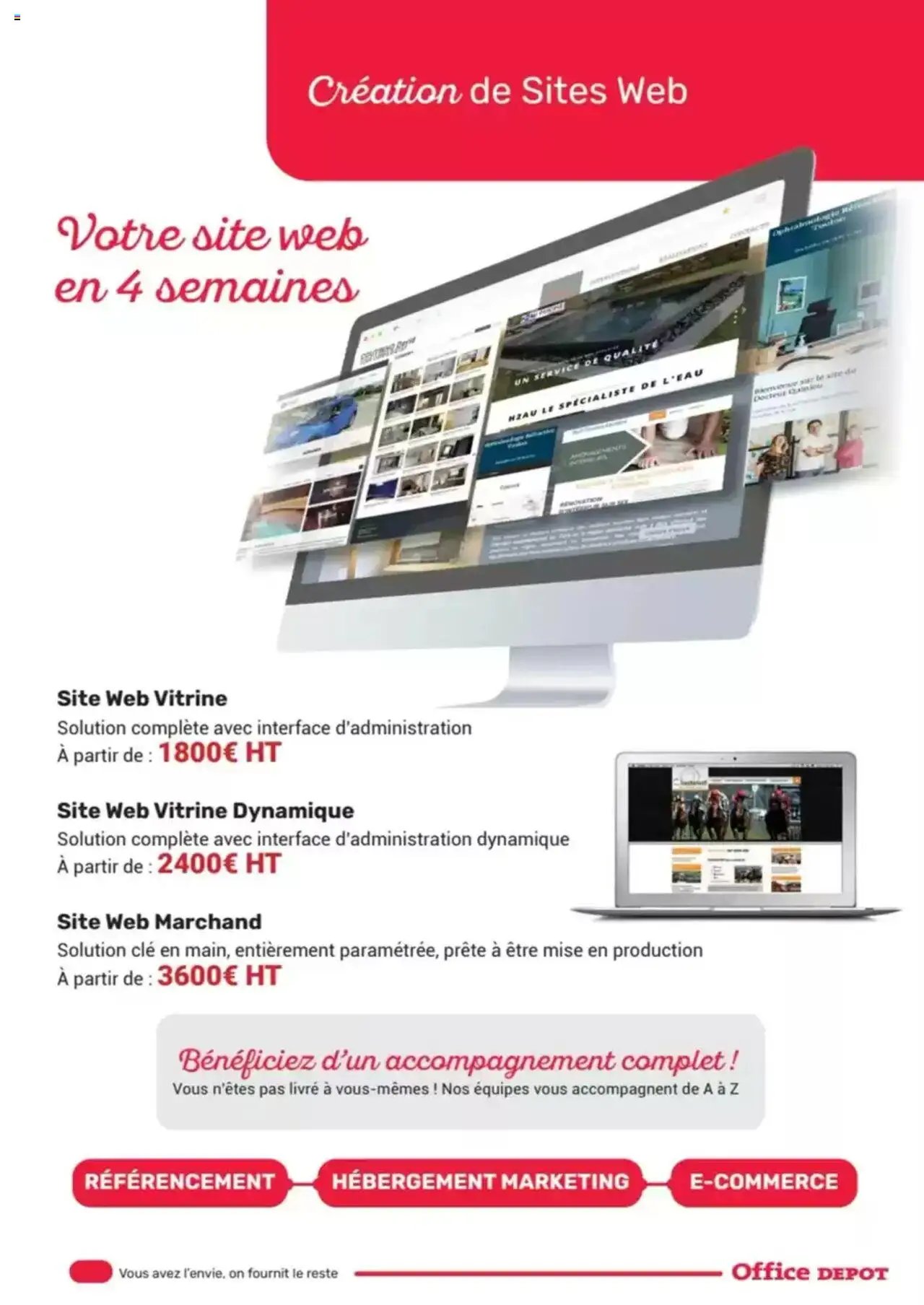 Office depot produits personnalisés Imprimerie 2024 - 2025 (2025-05-08 - 2025-12-31)