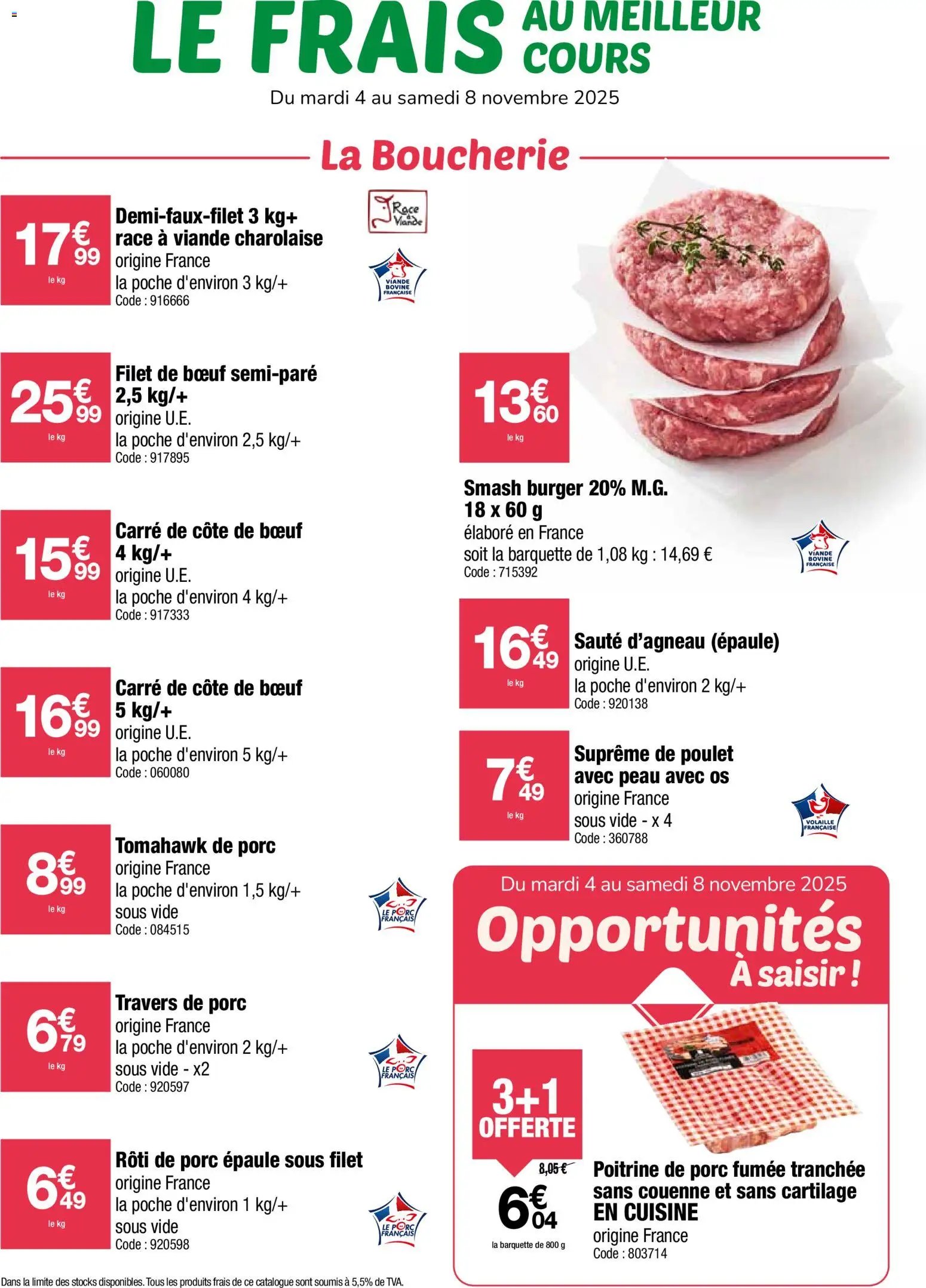 Promocash Catalogue le frais 