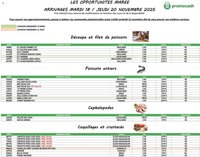 Promocash Opportunités Marée