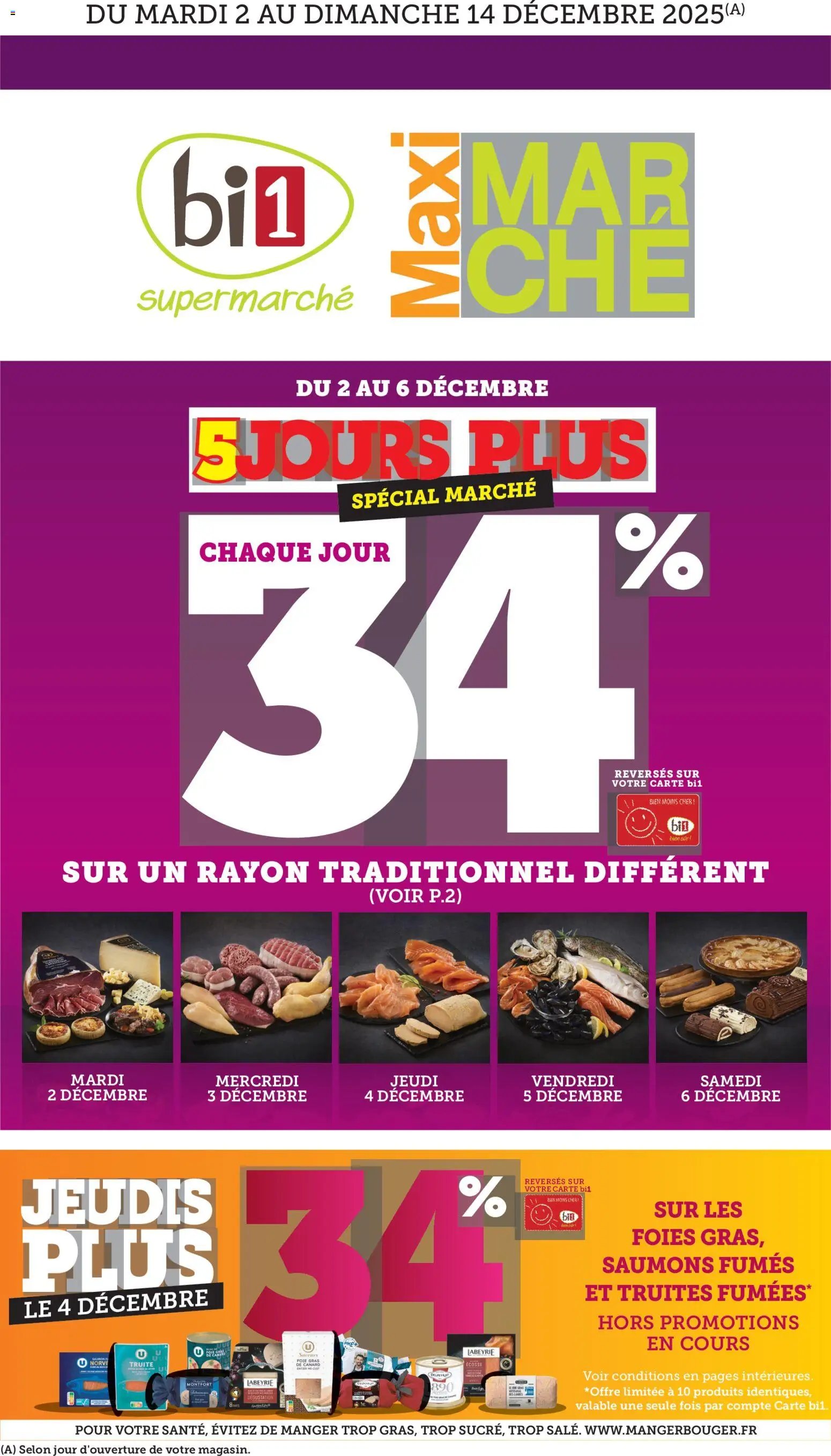 bi1 catalogue Maxi marché