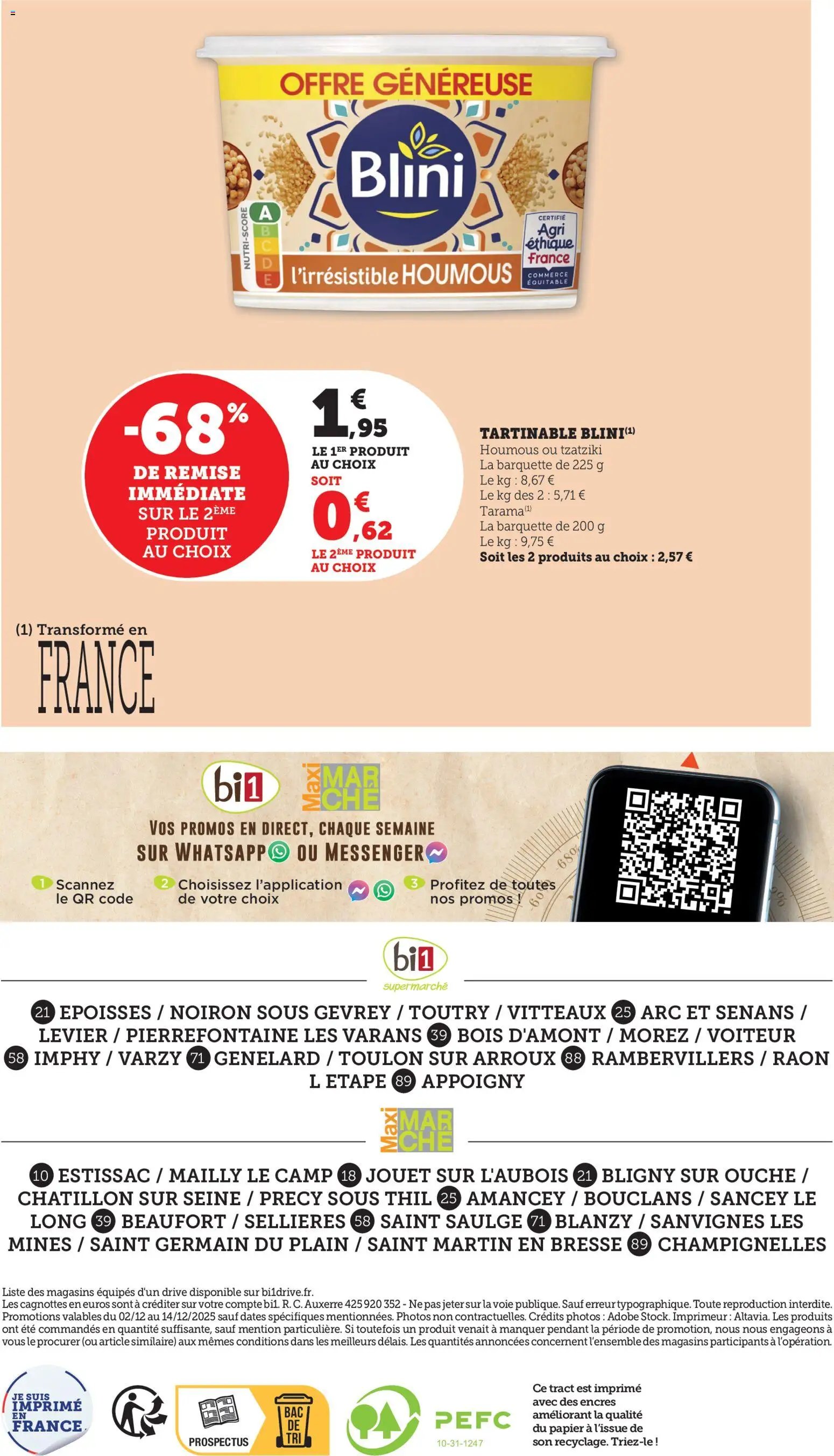 bi1 catalogue Maxi marché