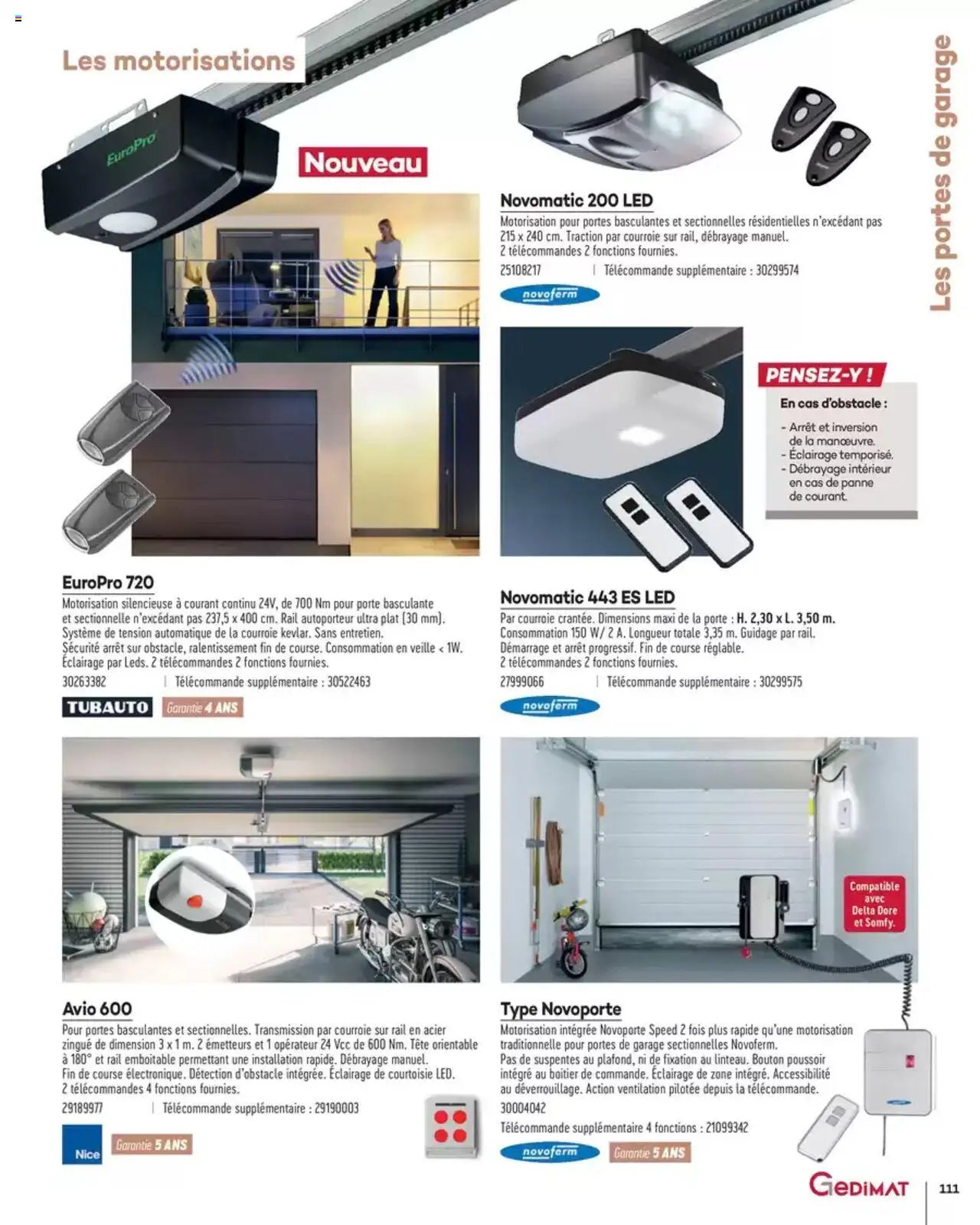 Gedimat Menuiseries intérieures & extérieurs (2025-03-14 - 2025-12-31)