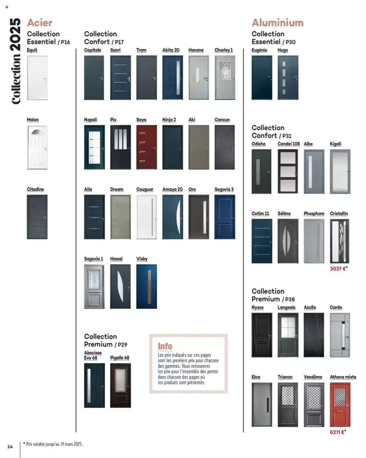 Gedimat Menuiseries intérieures & extérieurs (2025-03-14 - 2025-12-31)