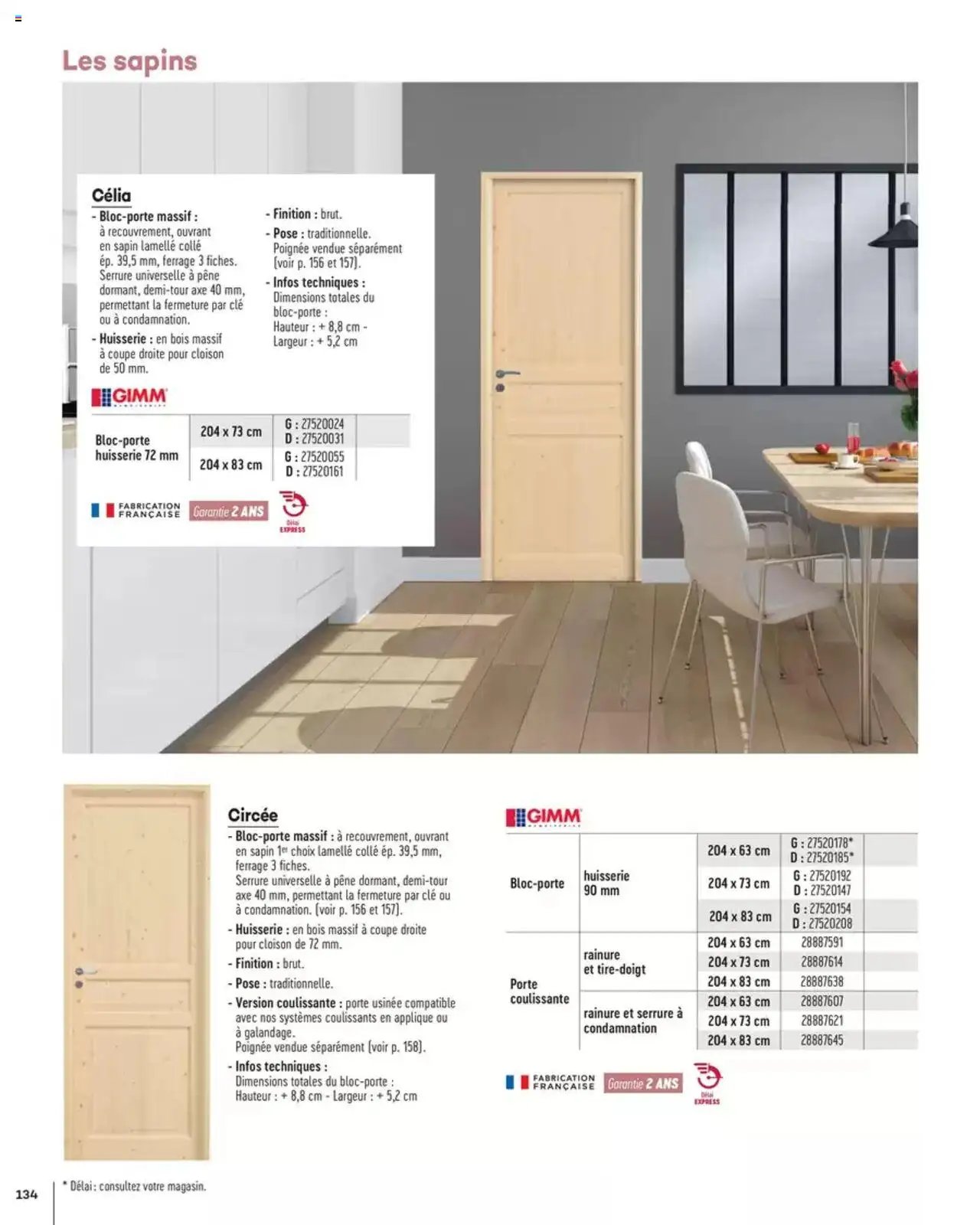 Gedimat Menuiseries intérieures & extérieurs (2025-03-14 - 2025-12-31)