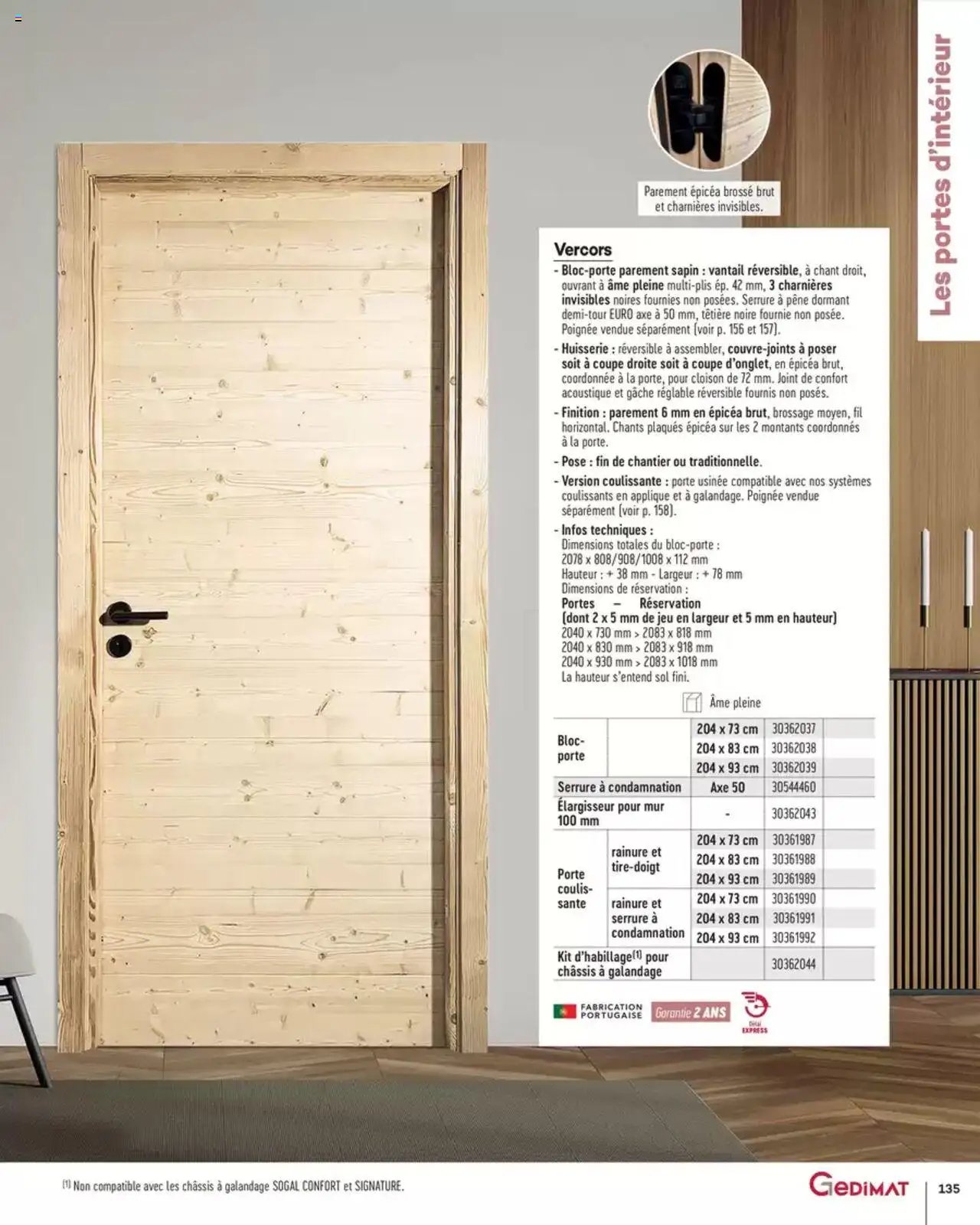 Gedimat Menuiseries intérieures & extérieurs (2025-03-14 - 2025-12-31)