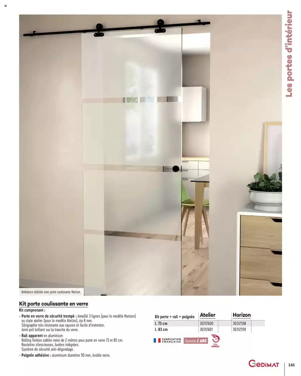 Gedimat Menuiseries intérieures & extérieurs (2025-03-14 - 2025-12-31)