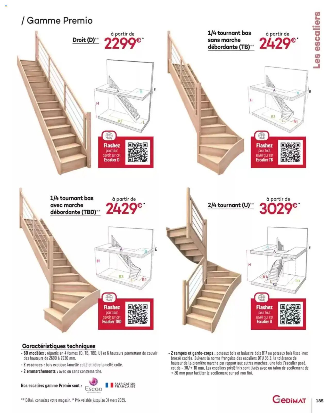 Gedimat Menuiseries intérieures & extérieurs (2025-03-14 - 2025-12-31)