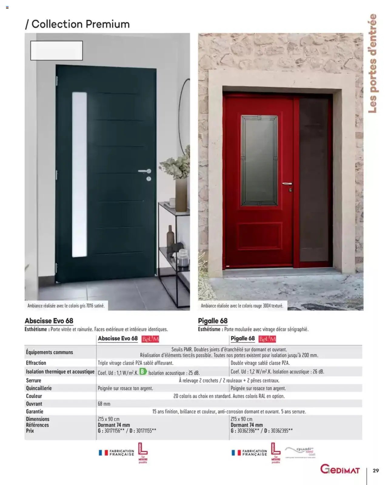 Gedimat Menuiseries intérieures & extérieurs (2025-03-14 - 2025-12-31)
