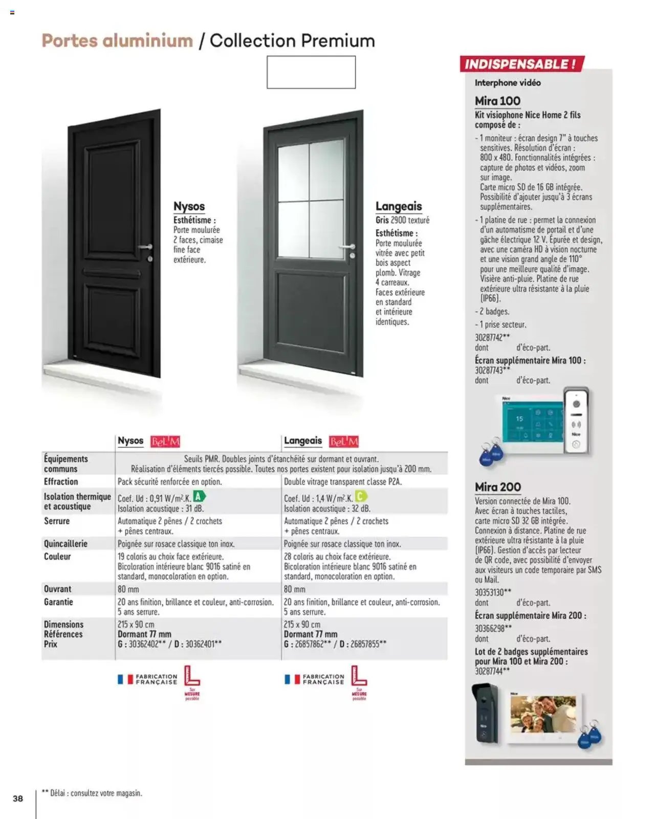 Gedimat Menuiseries intérieures & extérieurs (2025-03-14 - 2025-12-31)