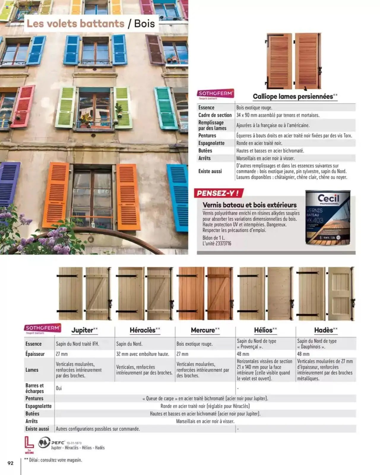 Gedimat Menuiseries intérieures & extérieurs (2025-03-14 - 2025-12-31)