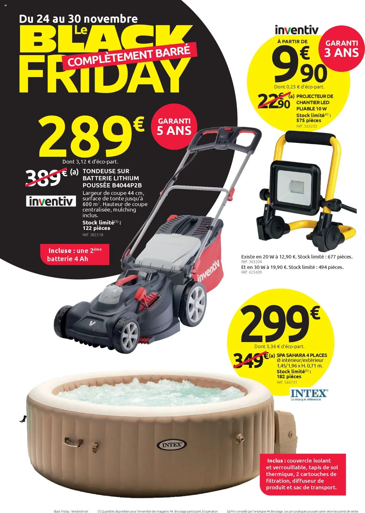 Mr. Bricolage Black Friday