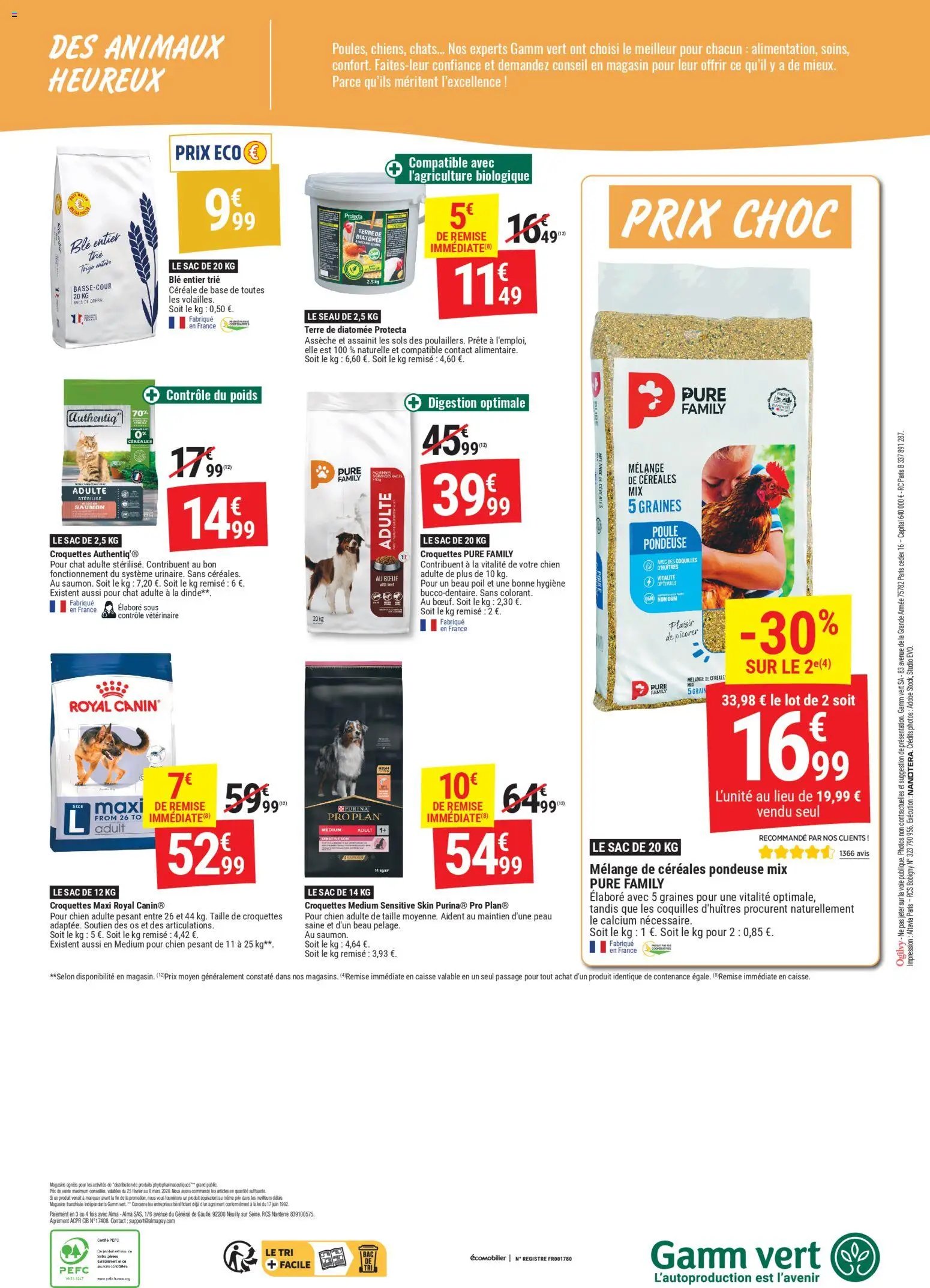 Gamm vert - Des promos vertdoyantes