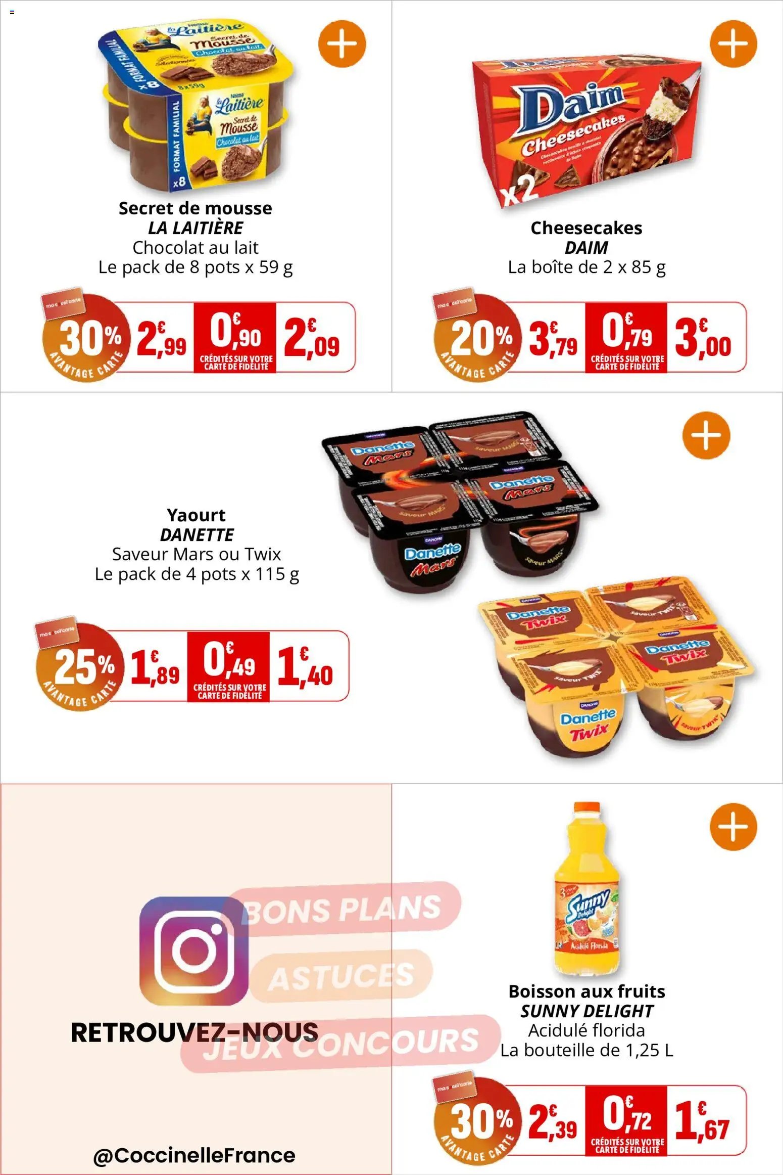 Coccinelle catalogue