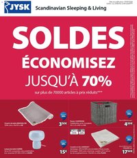 Jysk catalogue soldes
