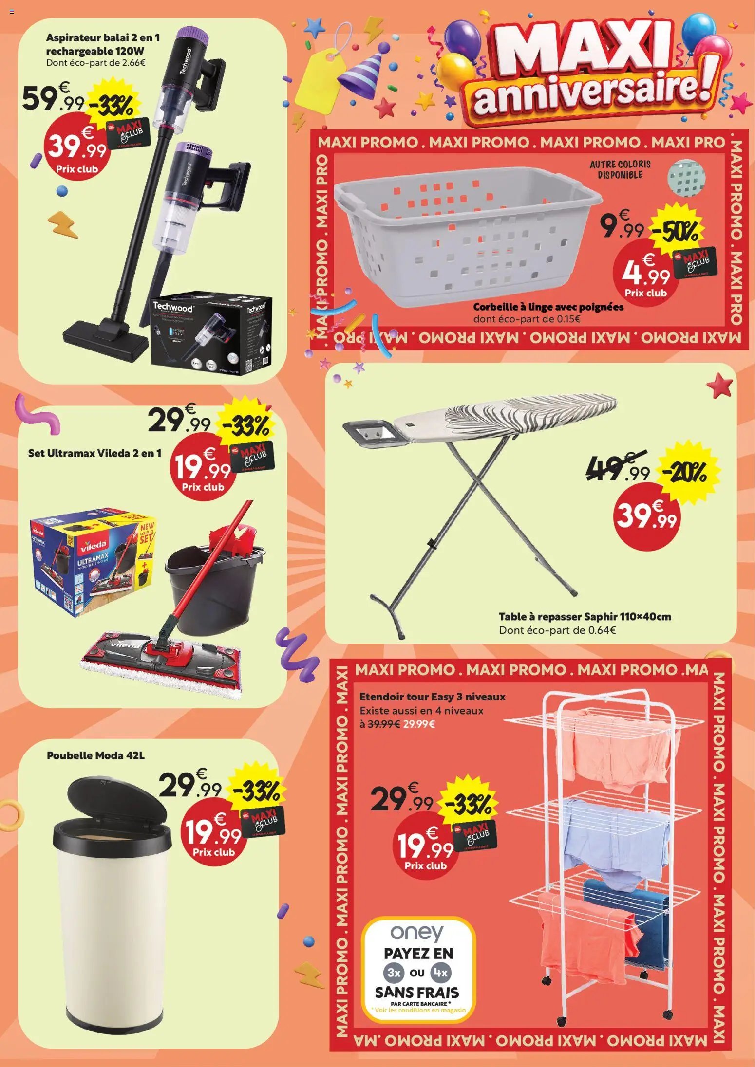 Maxi Bazar - Brochure anniversaire