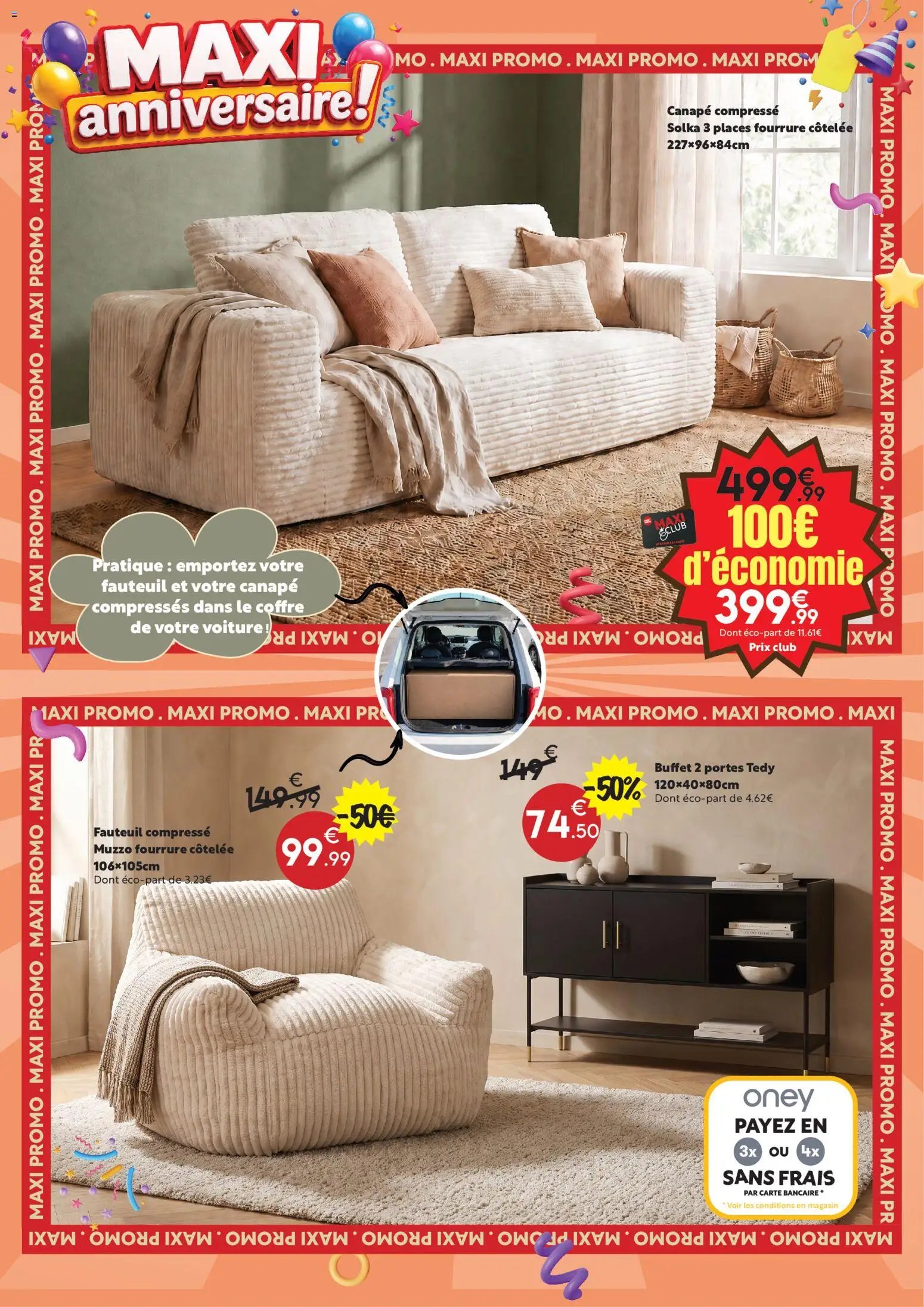 Maxi Bazar - Brochure anniversaire