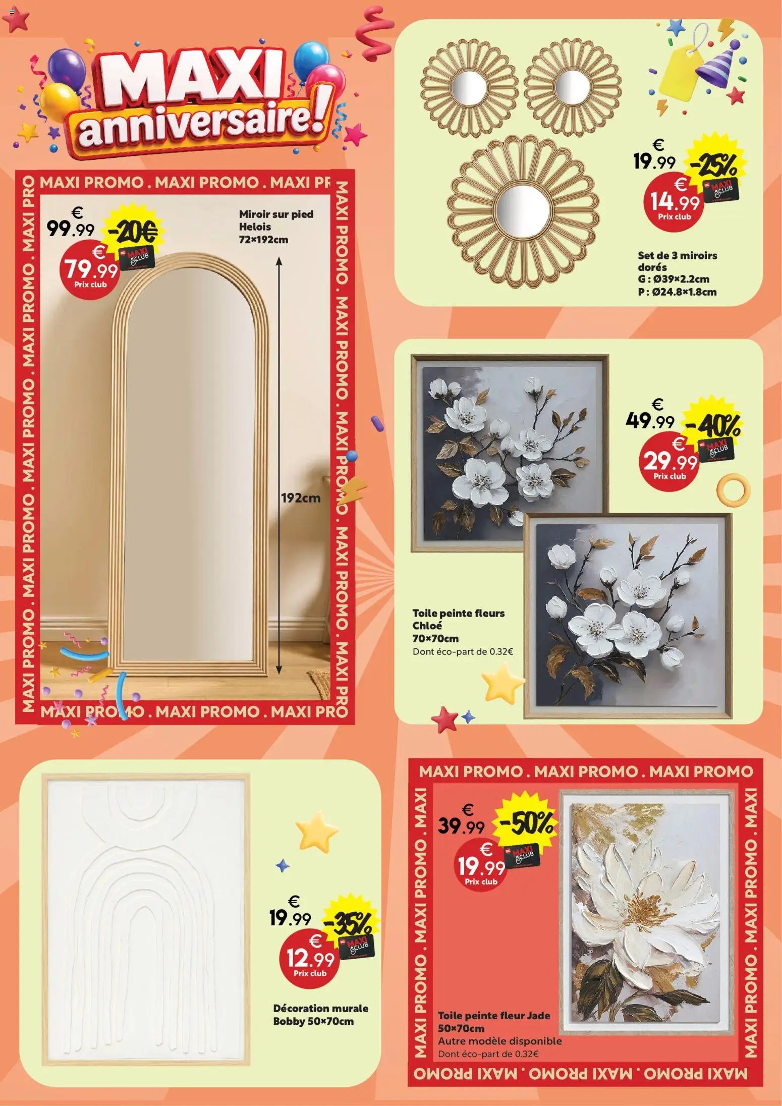 Maxi Bazar - Brochure anniversaire
