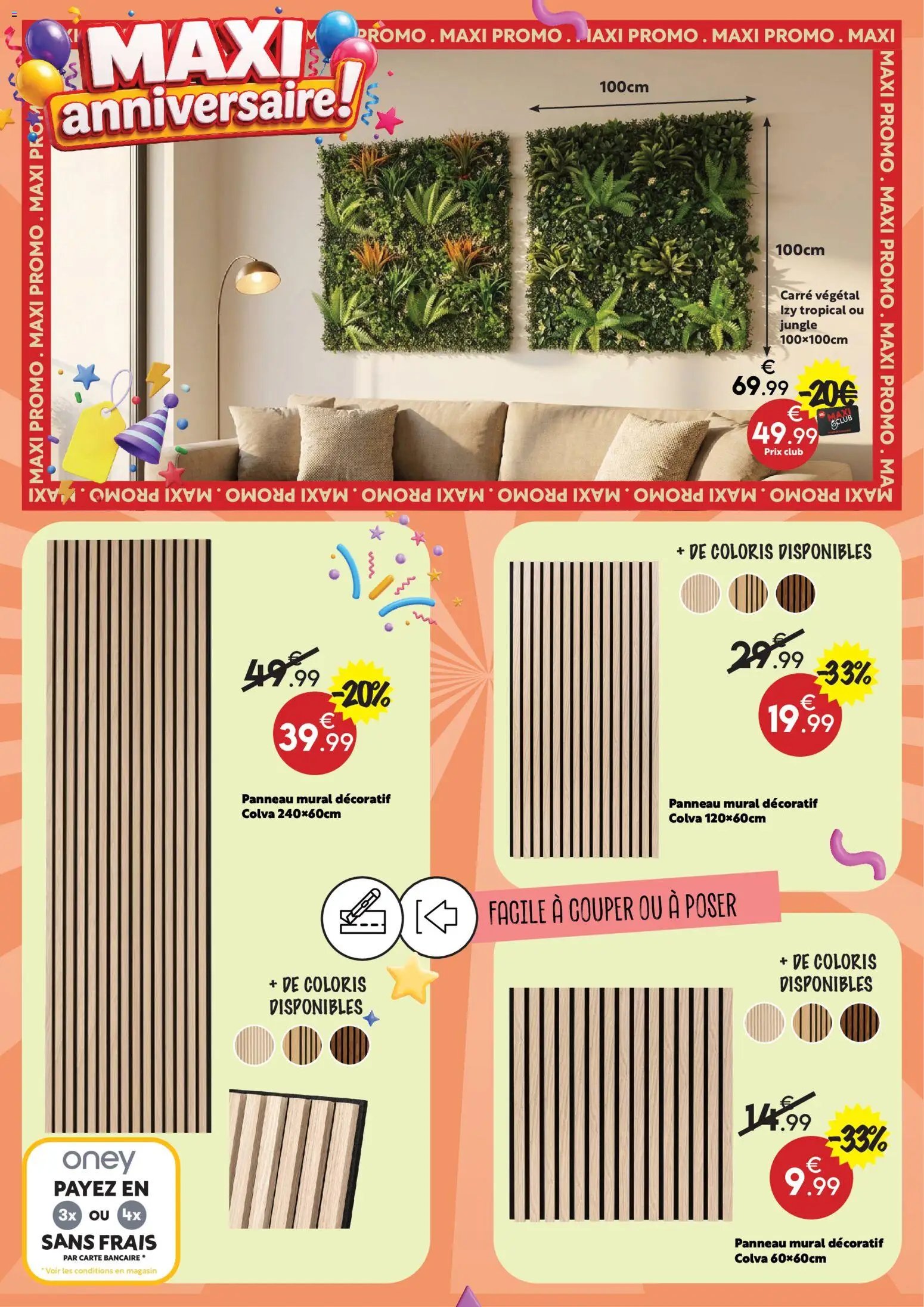 Maxi Bazar - Brochure anniversaire