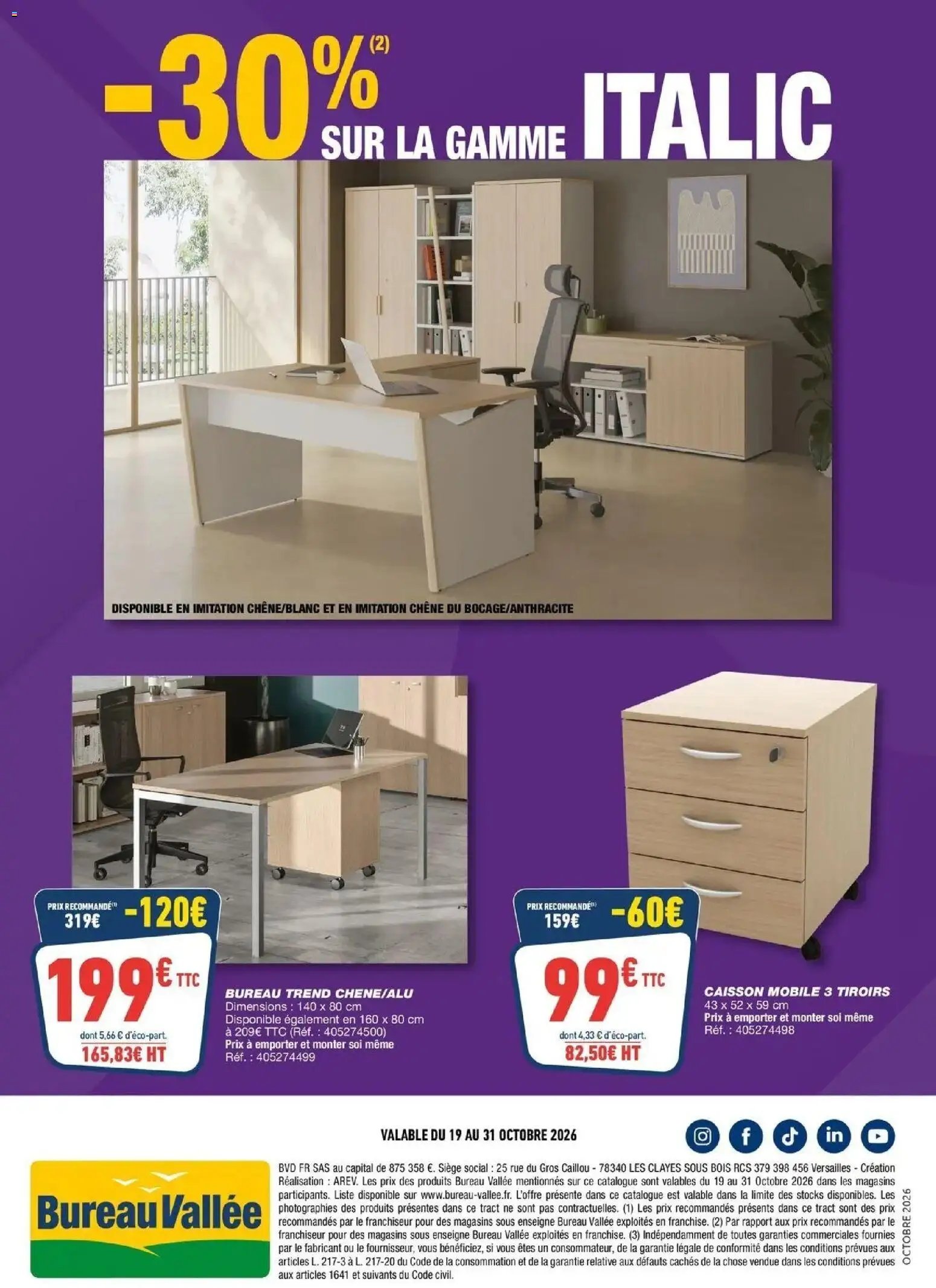 Bureau Vallée - Les bonnes affaires PRO