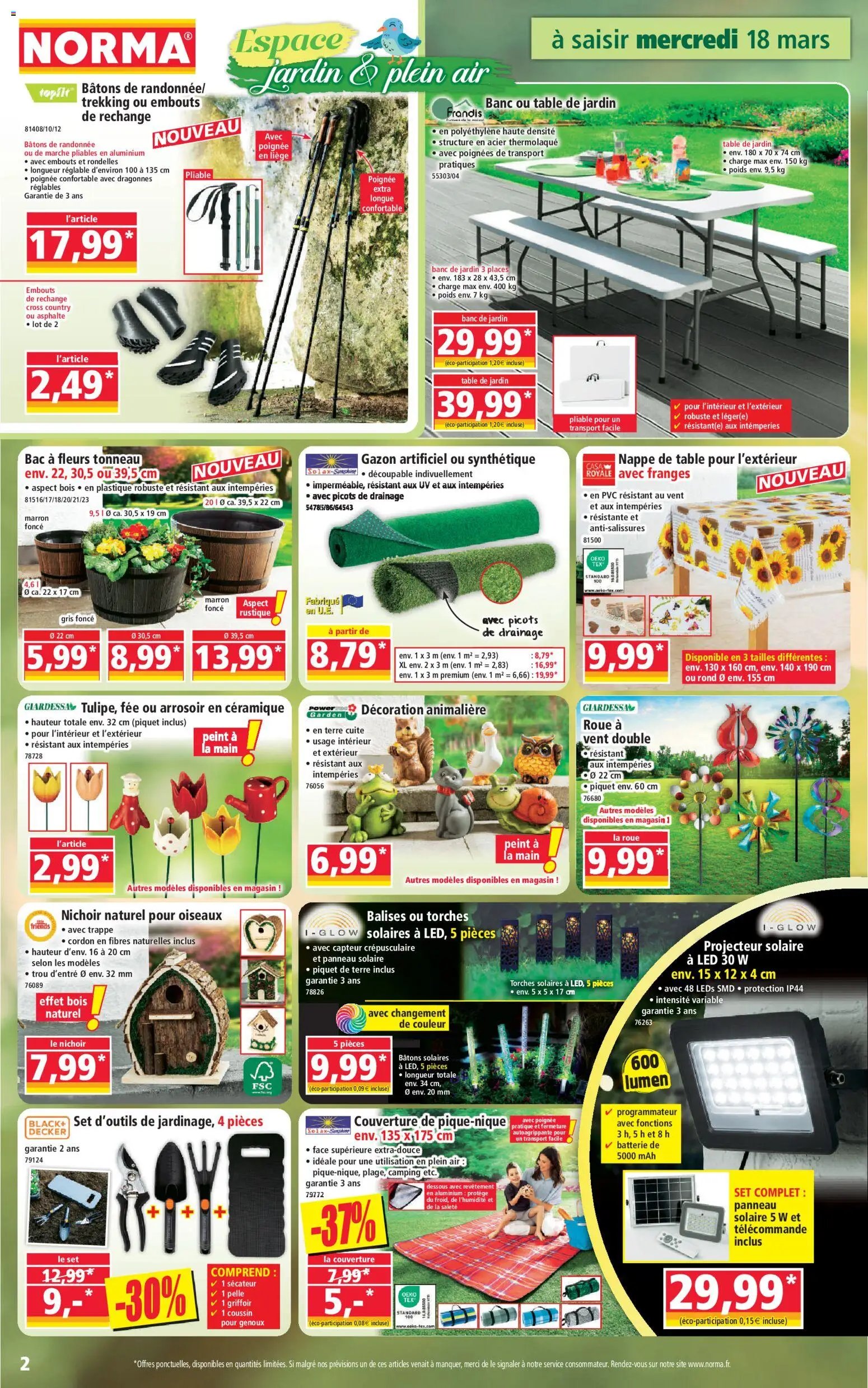 Norma catalogue (2026-03-18 - 2026-03-24)