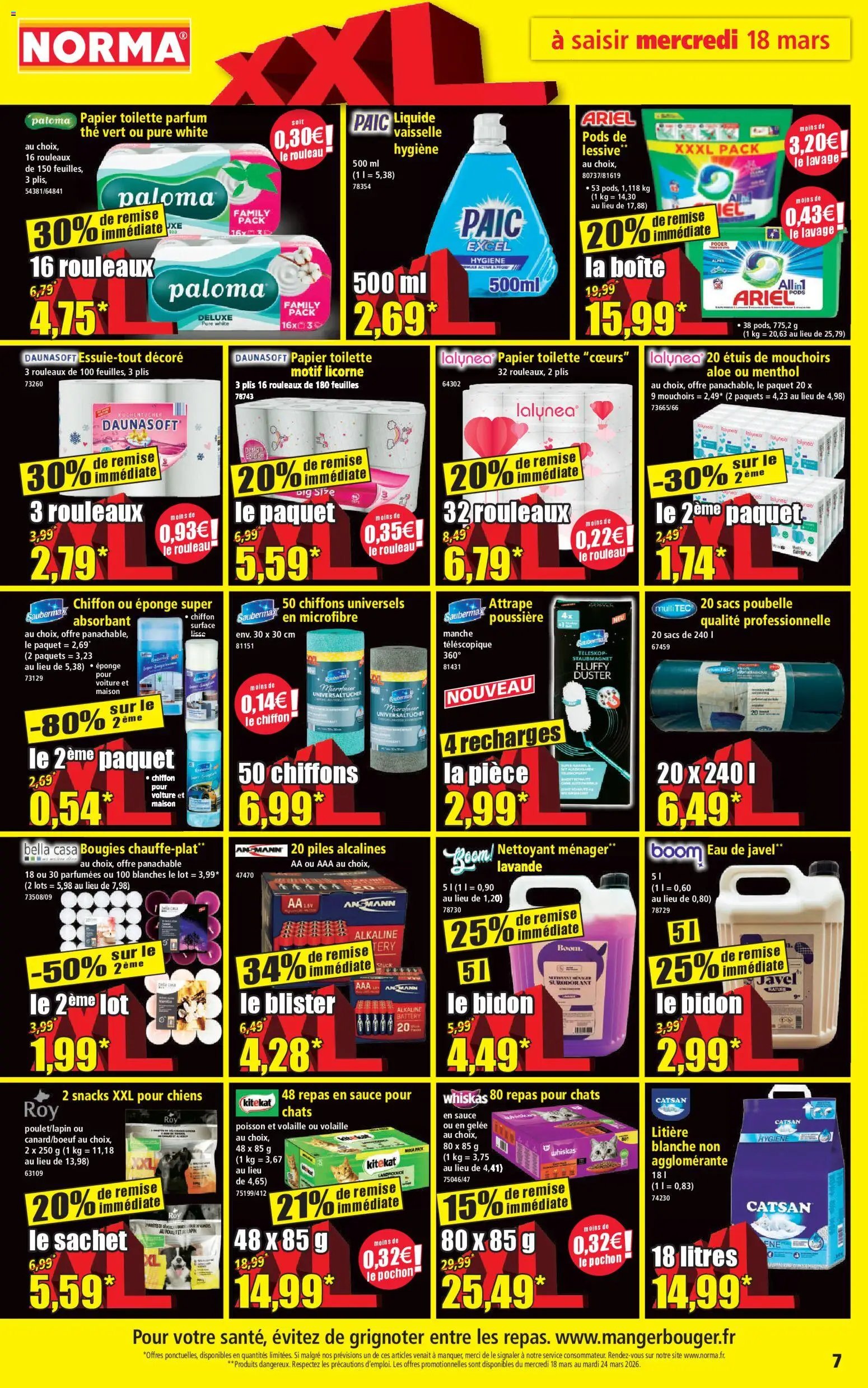 Norma catalogue (2026-03-18 - 2026-03-24)
