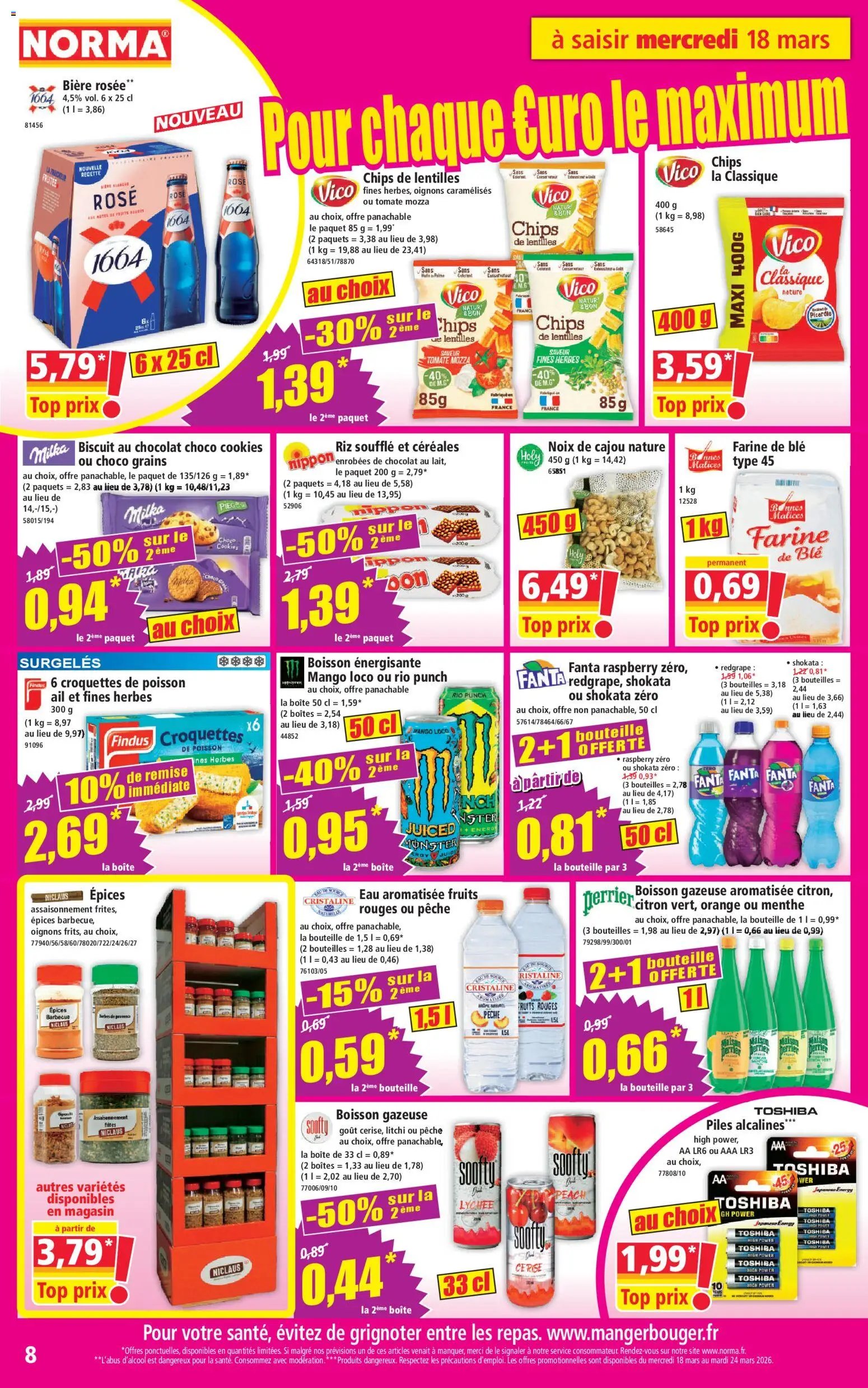 Norma catalogue (2026-03-18 - 2026-03-24)