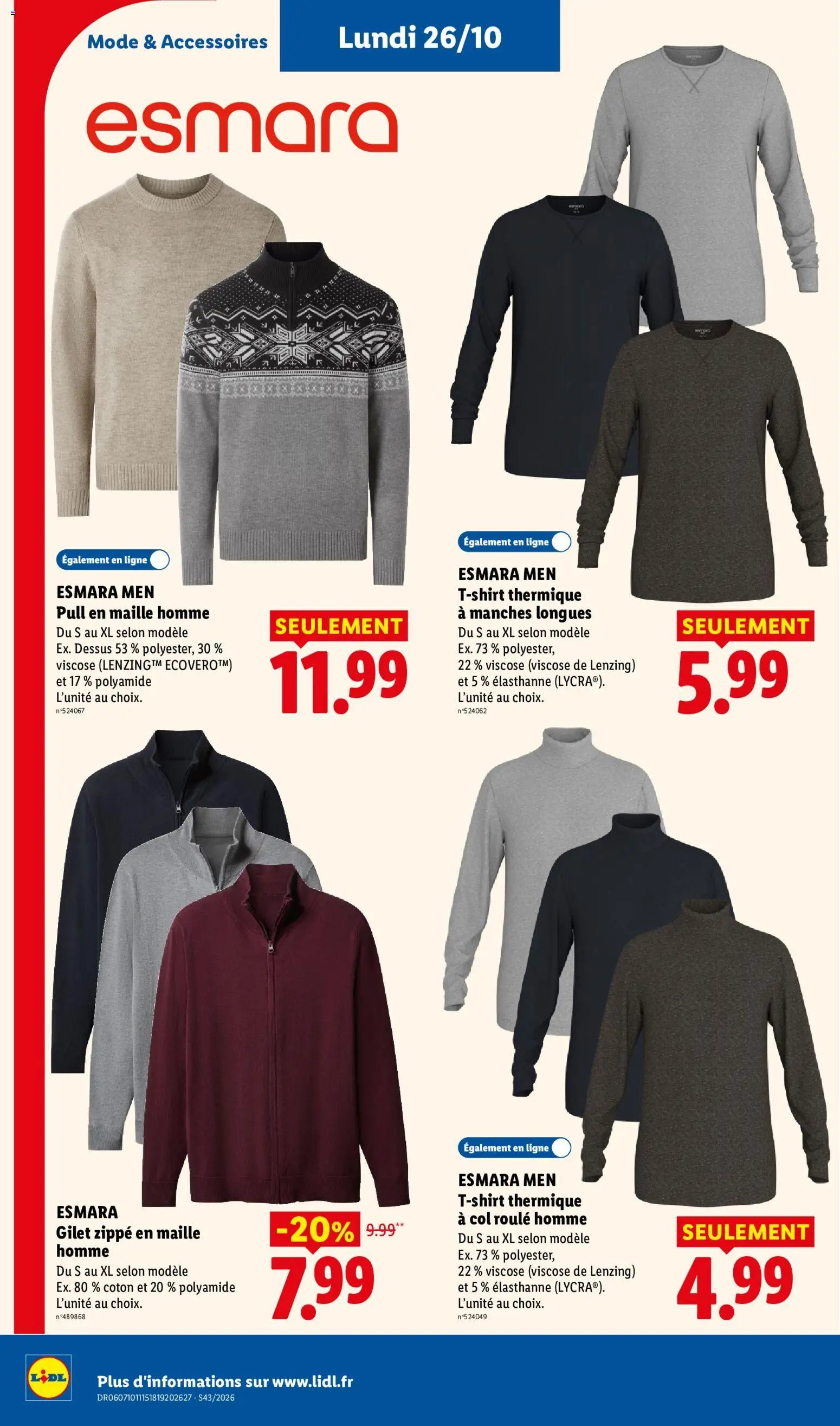 LIDL catalogue