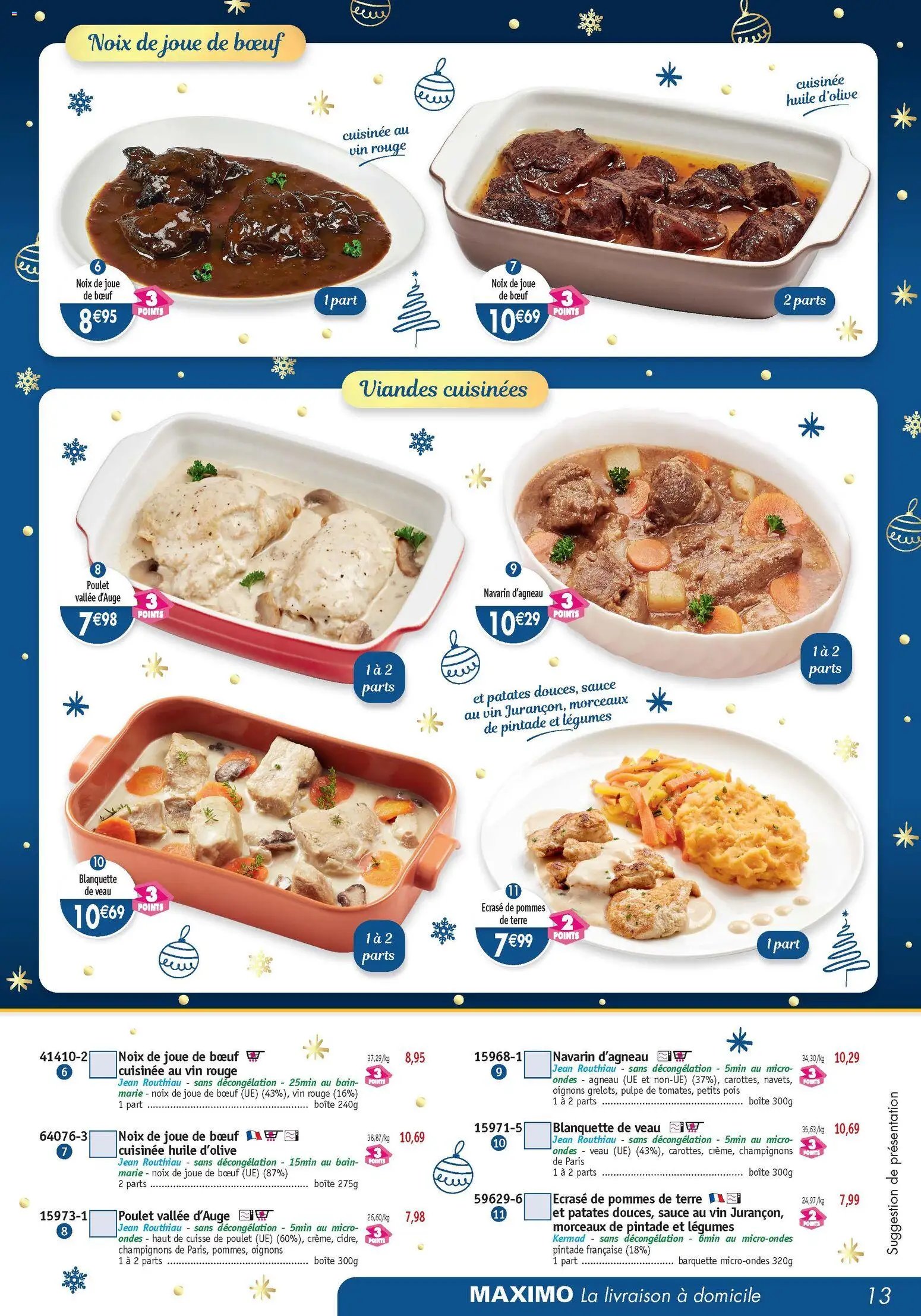 Maximo catalogue (2025-11-21 - 2025-12-23)