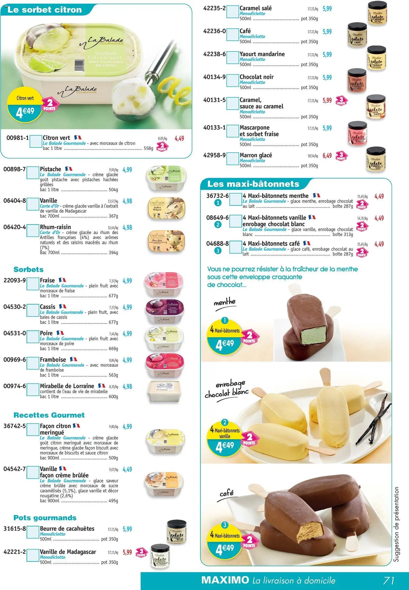 Maximo catalogue (2025-11-21 - 2025-12-23)