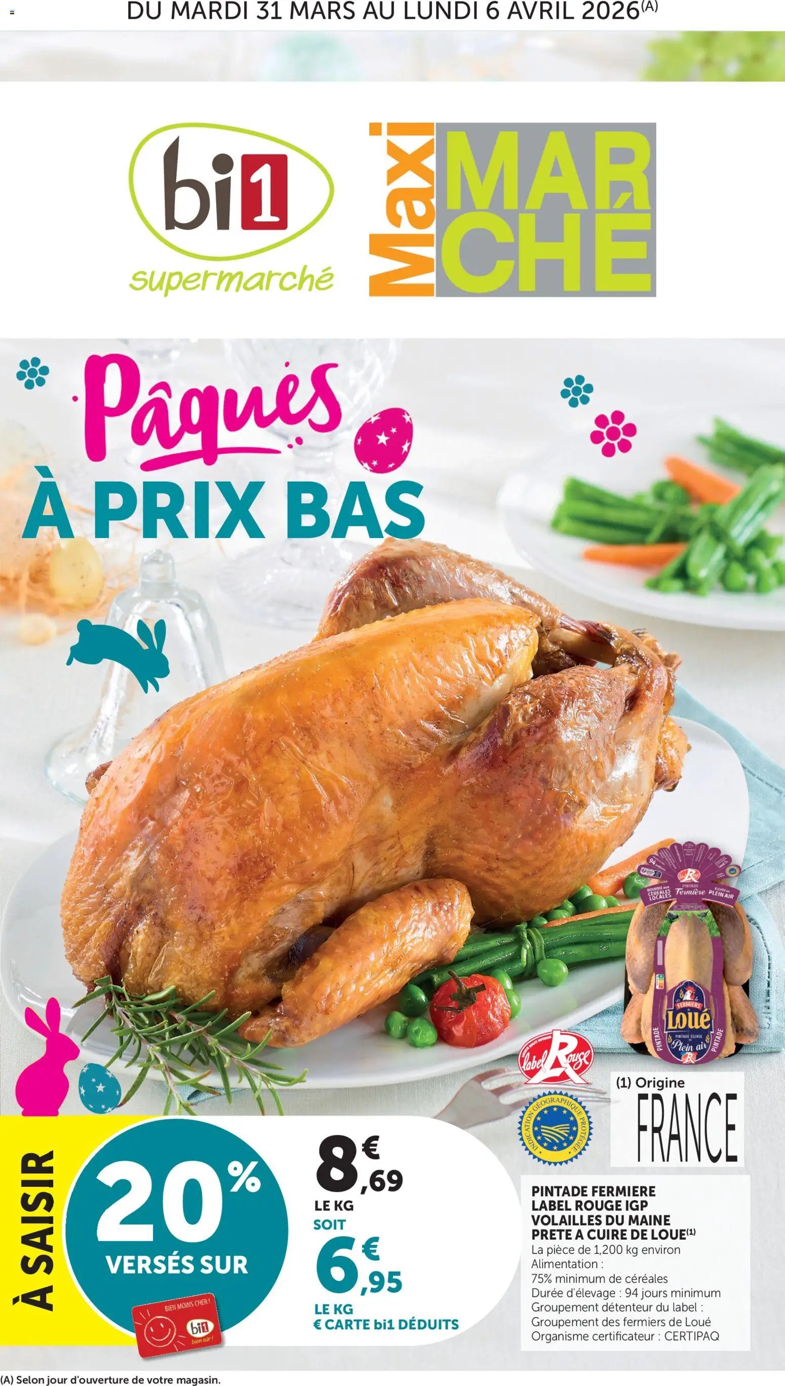 bi1 Catalogue Maxi marché