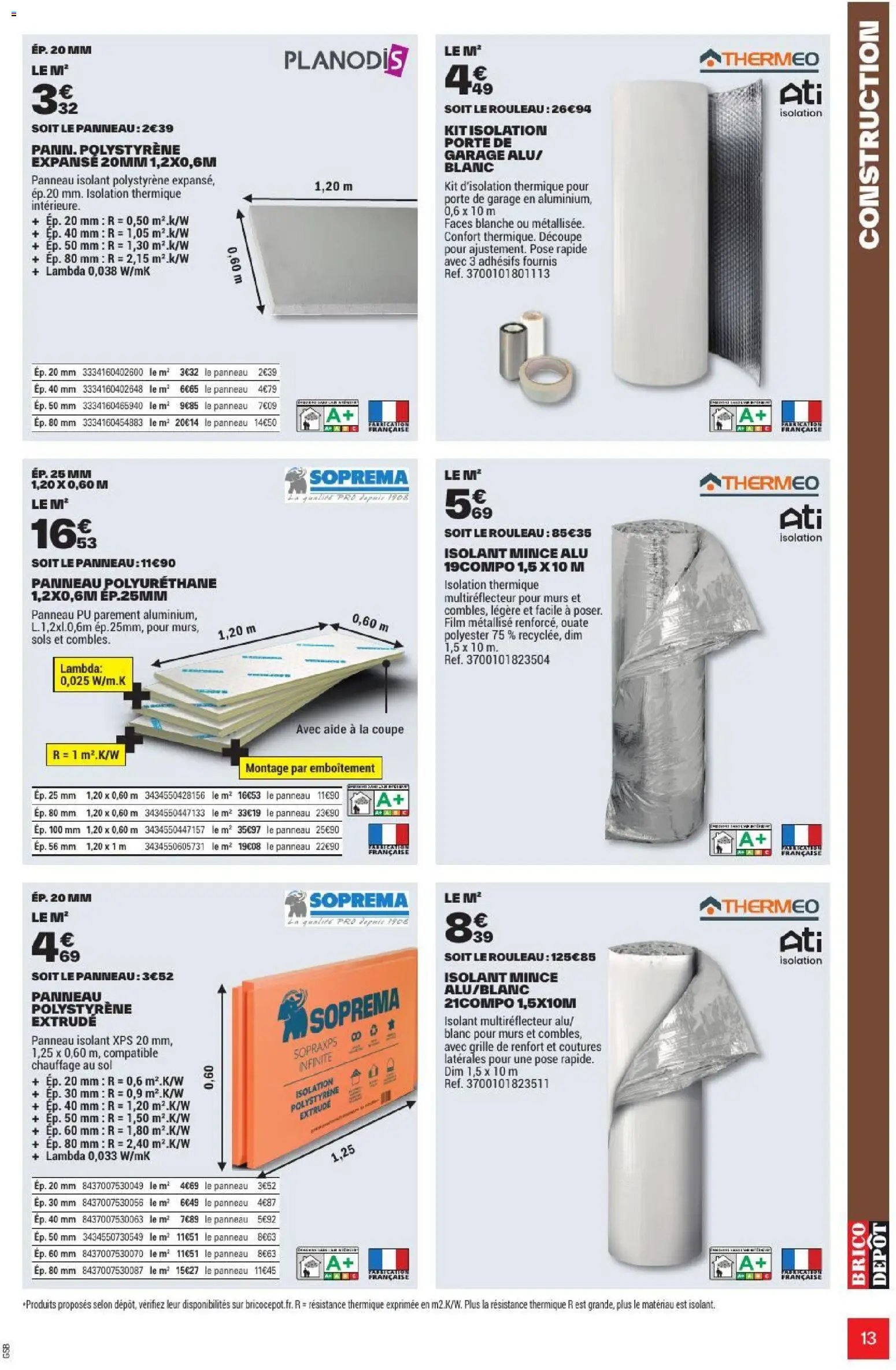 Brico Dépôt catalogue Automne