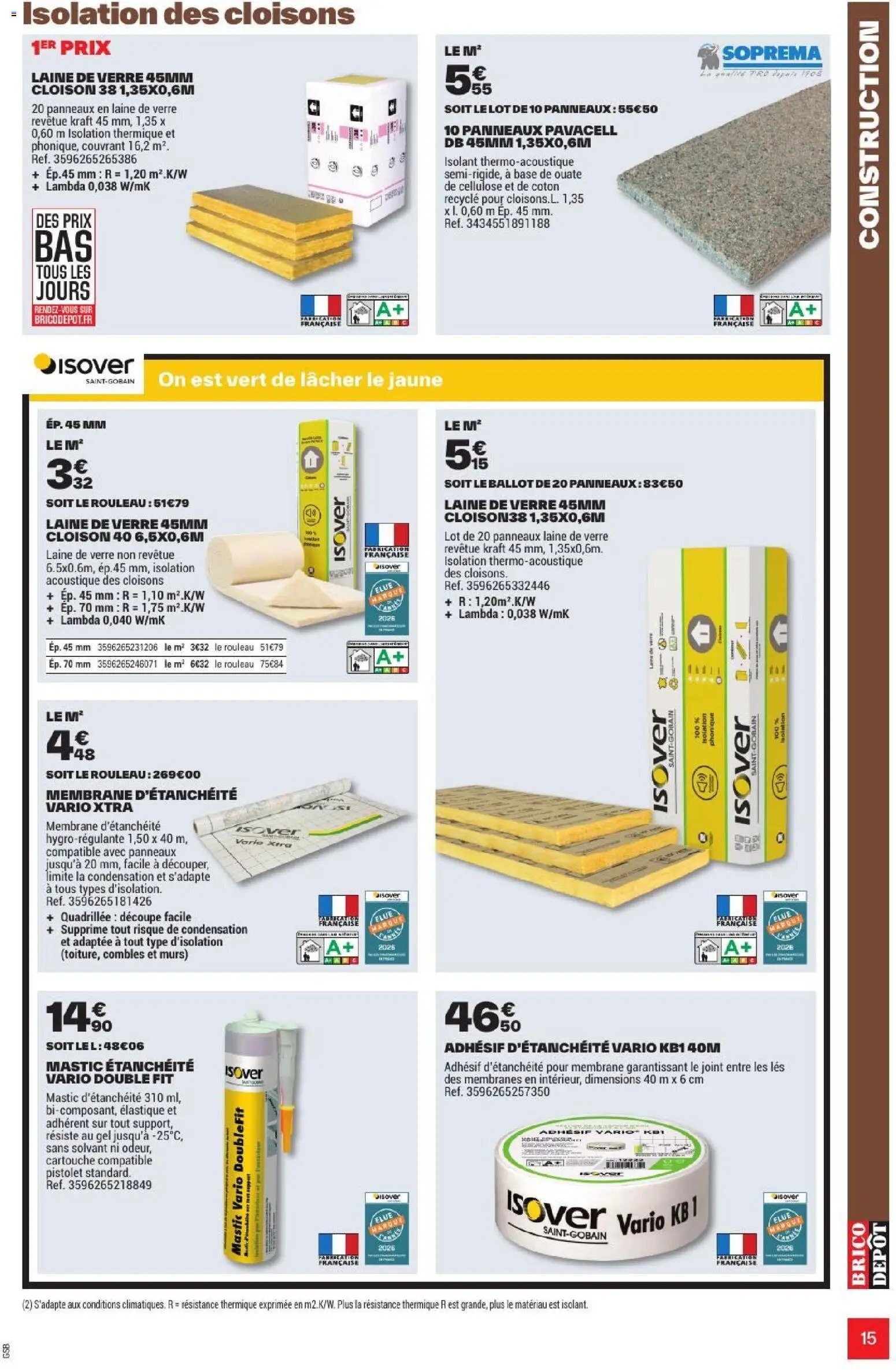 Brico Dépôt catalogue Automne