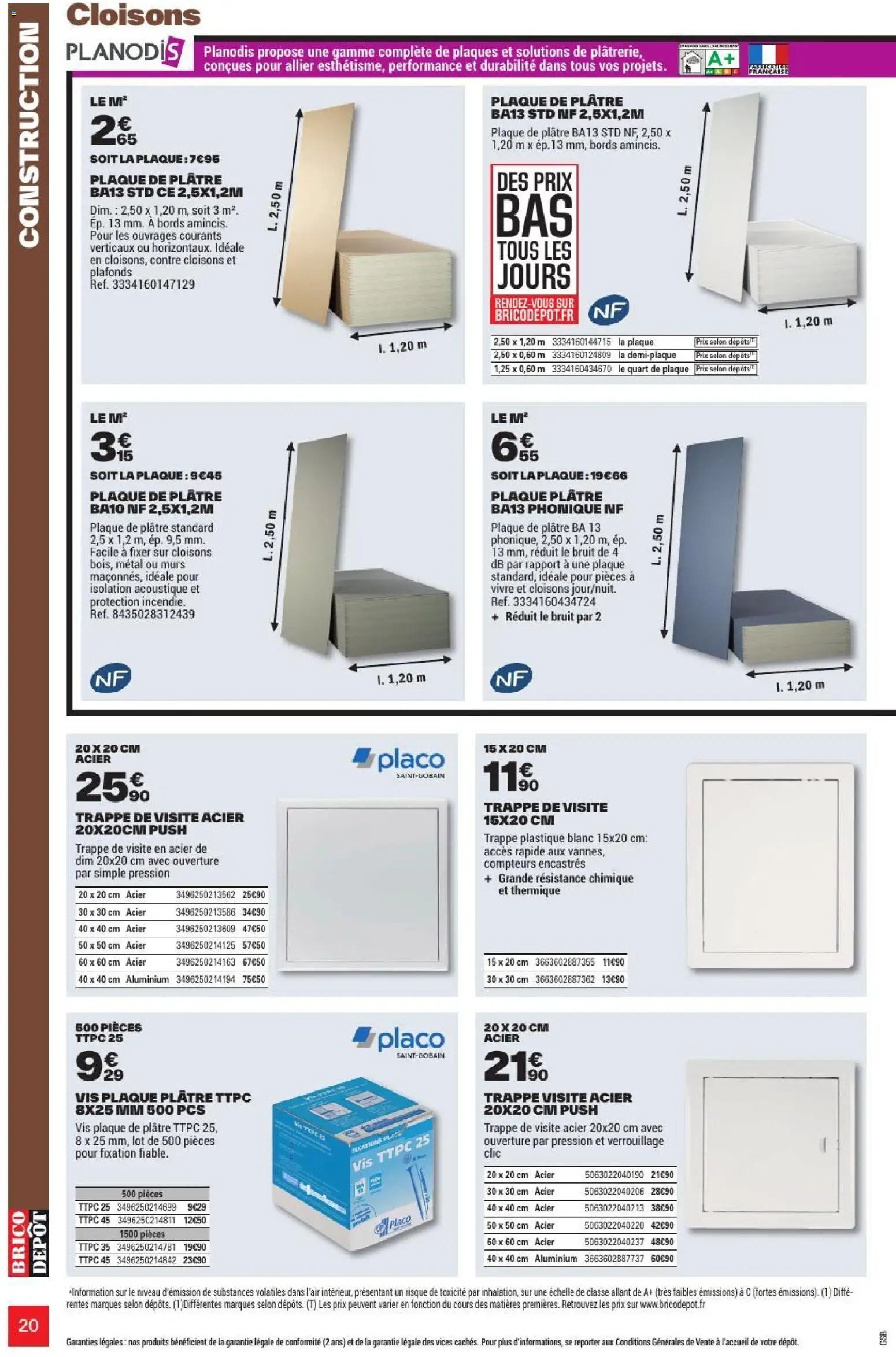 Brico Dépôt catalogue Automne