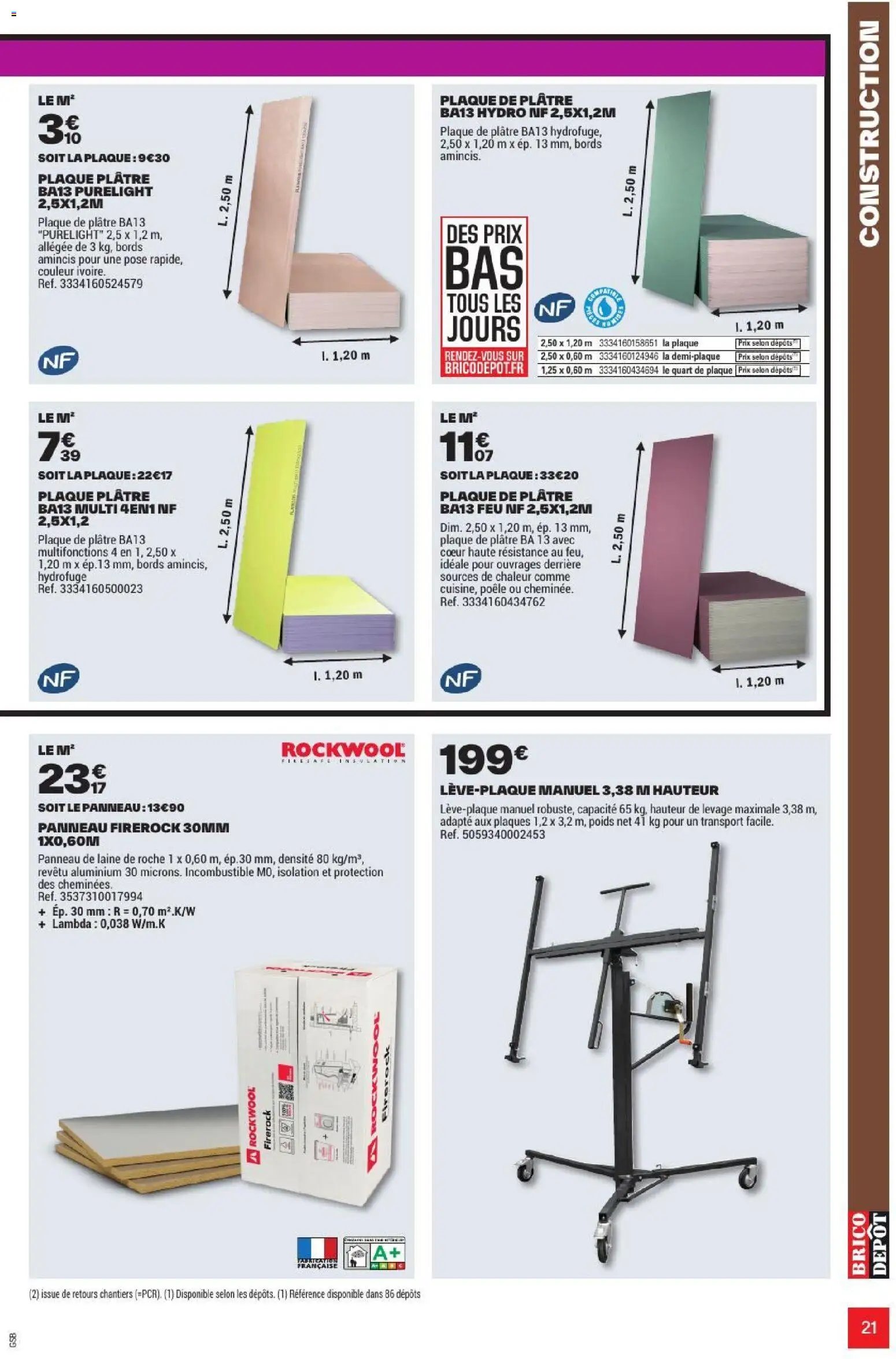 Brico Dépôt catalogue Automne
